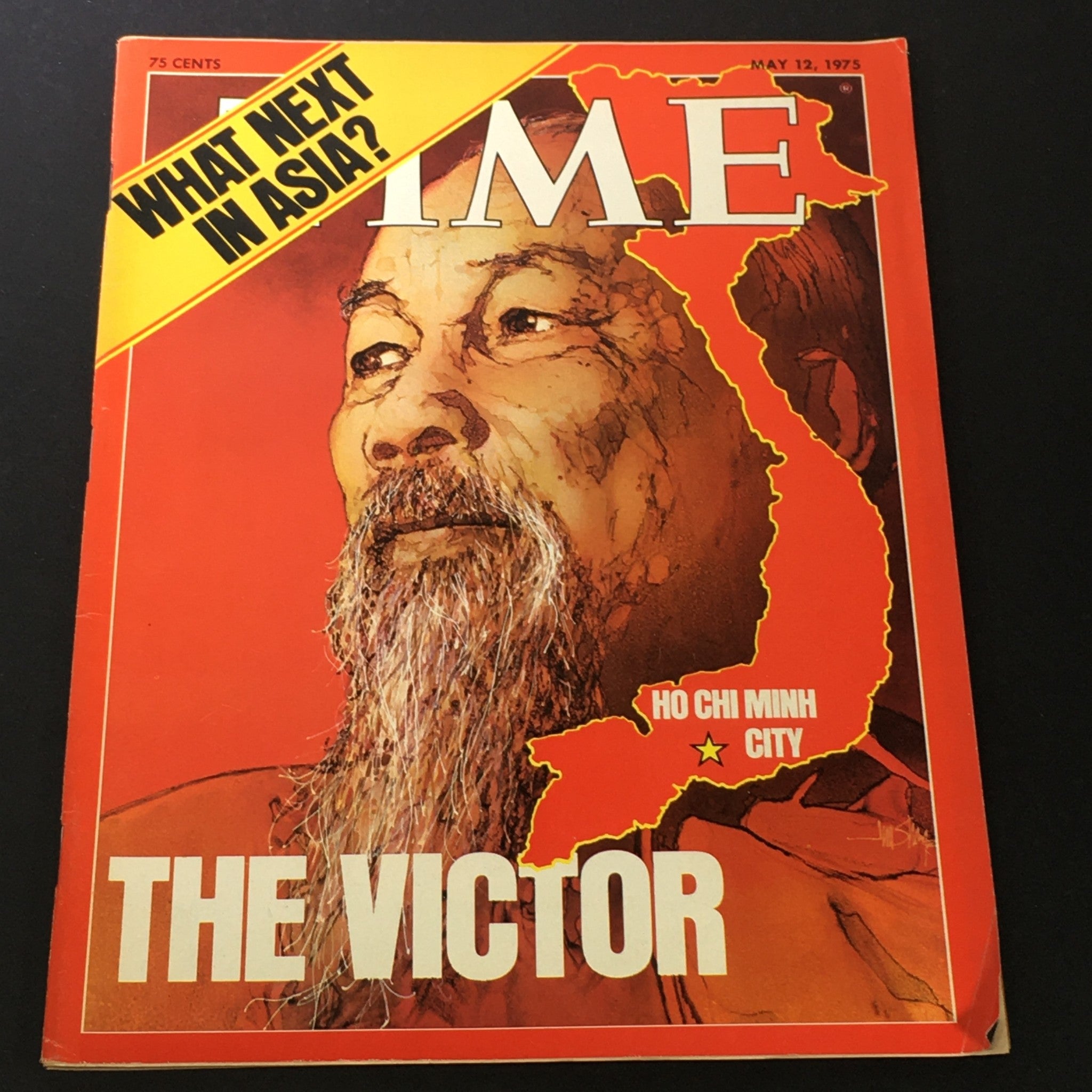 VTG Time Magazine May 12 1975 - The Victor / Ho Chi Minh City, What Next in Asia