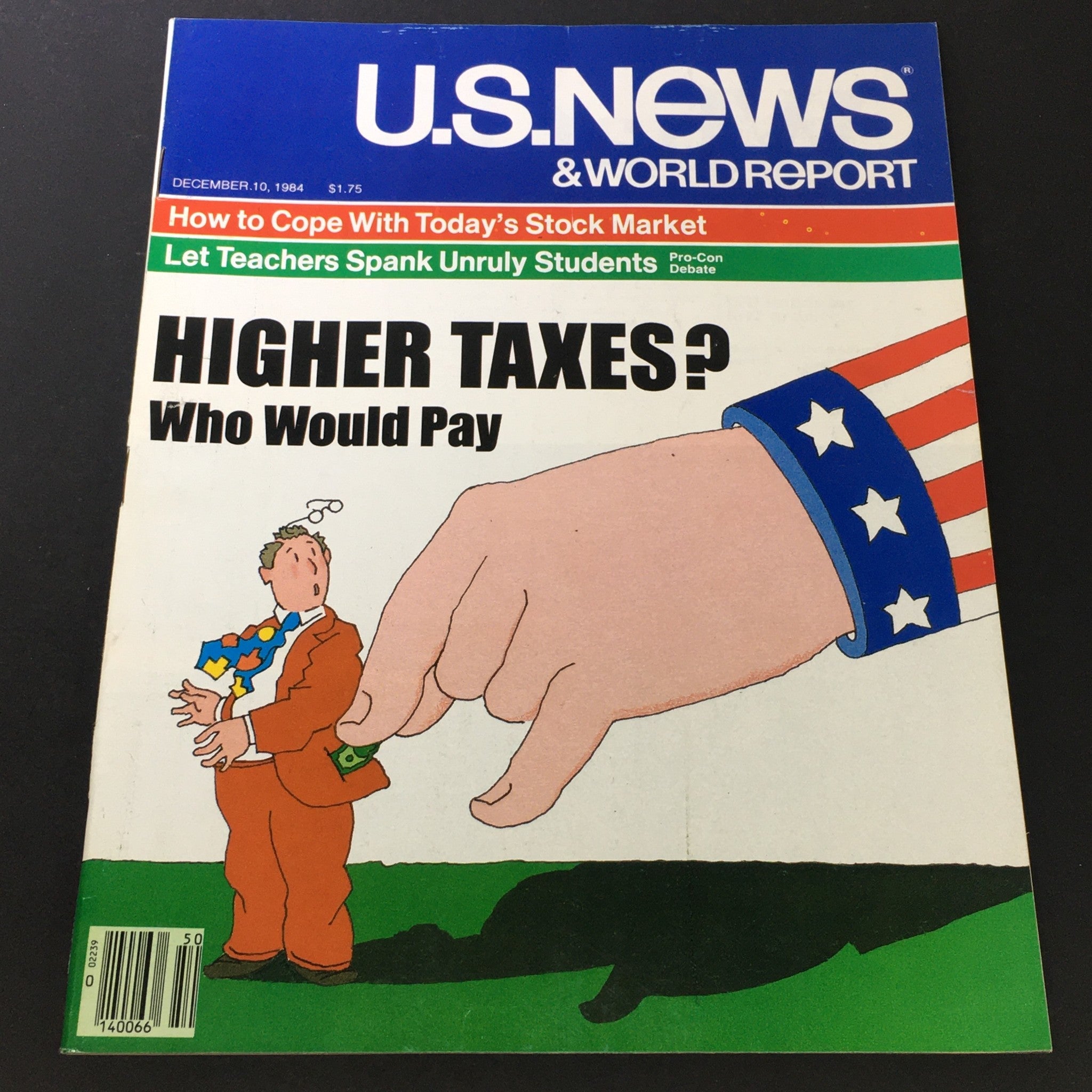 VTG US News & World Report December 10 1984 - Higher Taxes / Stock Market