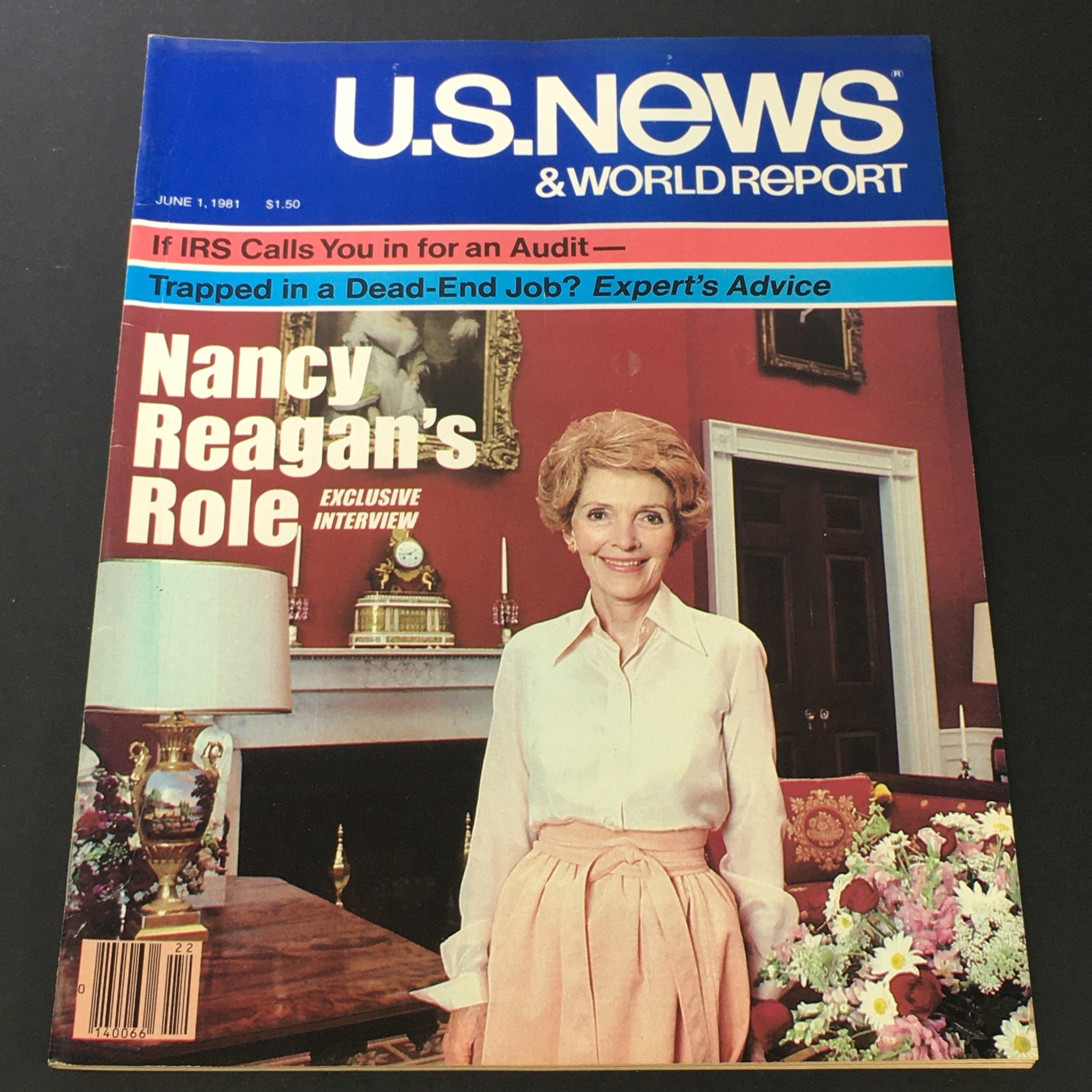 VTG US News & World Report June 1 1981 - Exclusive Interview Nancy Reagan's Role