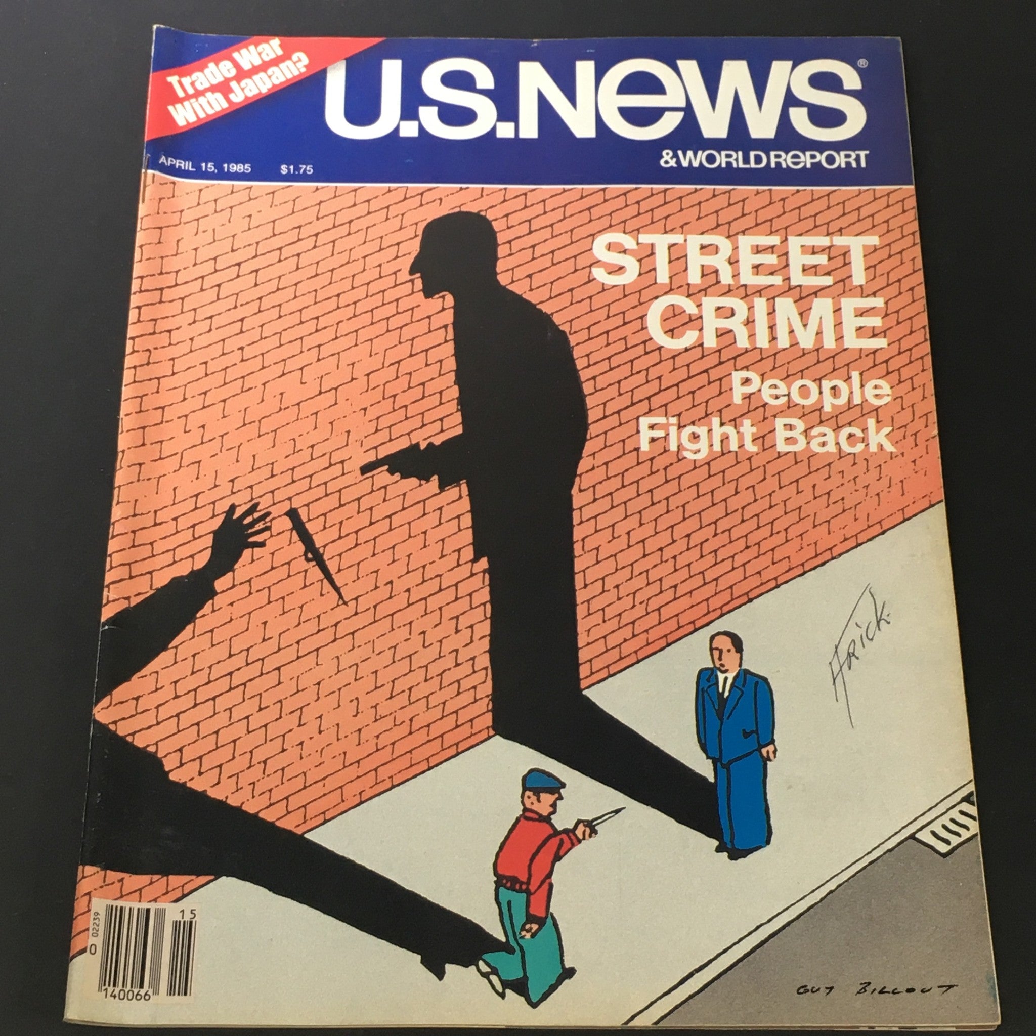 VTG US News & World Report April 15 1985 - Street Crime, People Fight Back