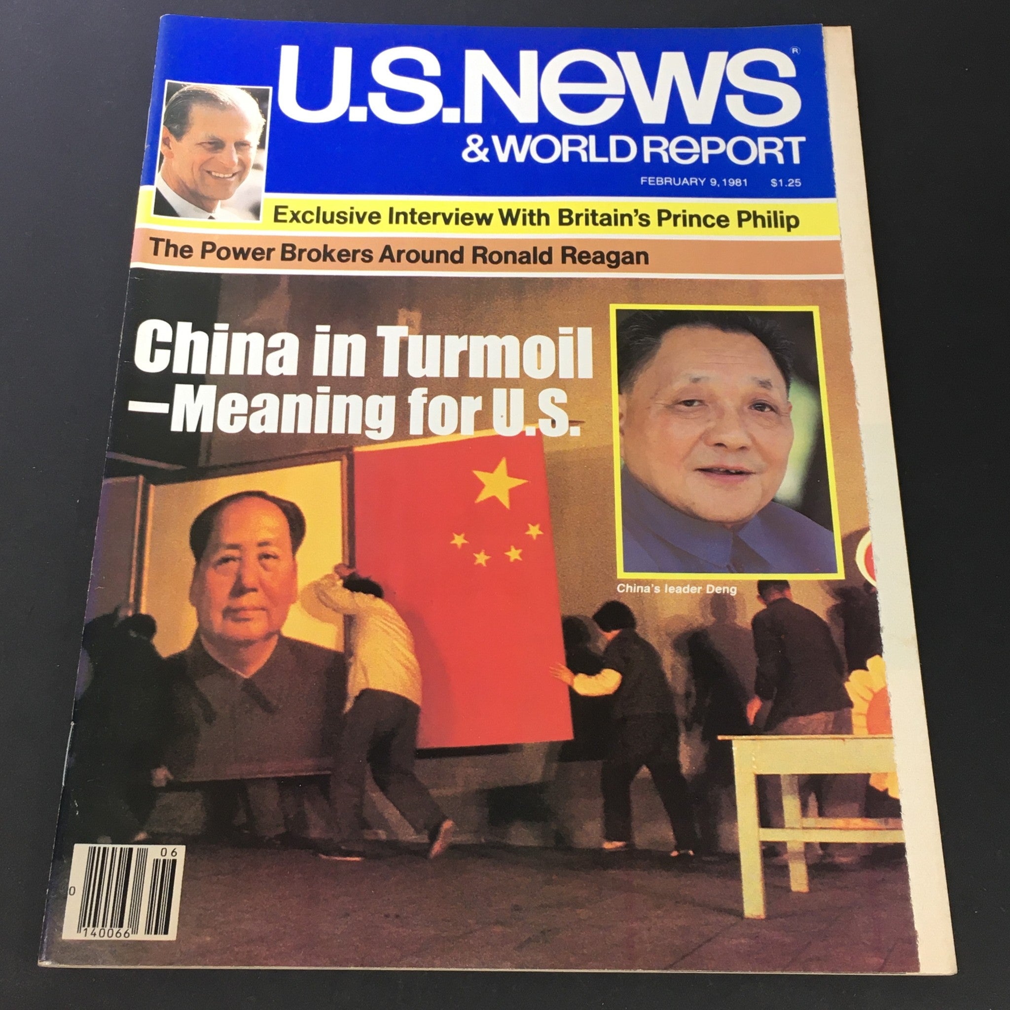 VTG US News & World Report February 9 1981 - Prince Philip / Deng Xiaoping