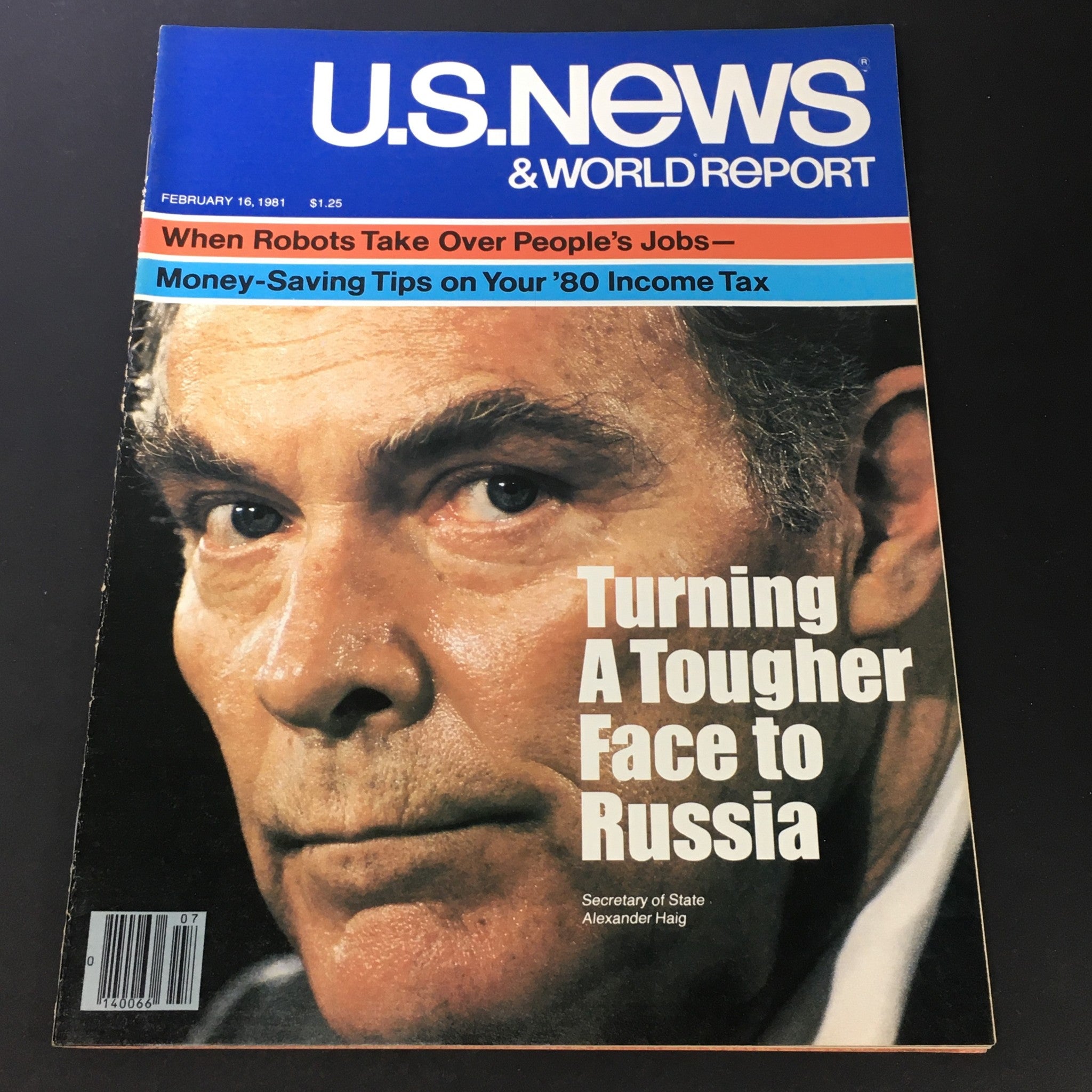 VTG US News & World Report February 16 1981 - Secretary of State Alexander Haig