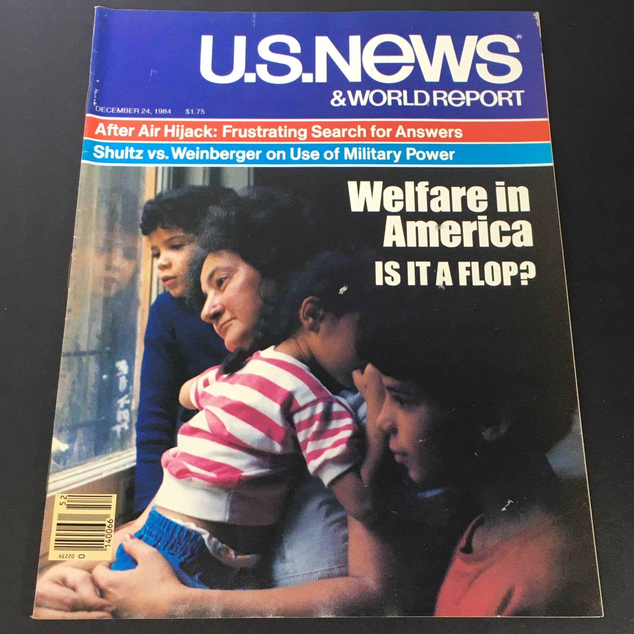 VTG US News & World Report December 24 1984 - Howard Schultz & Caspar Weinberger