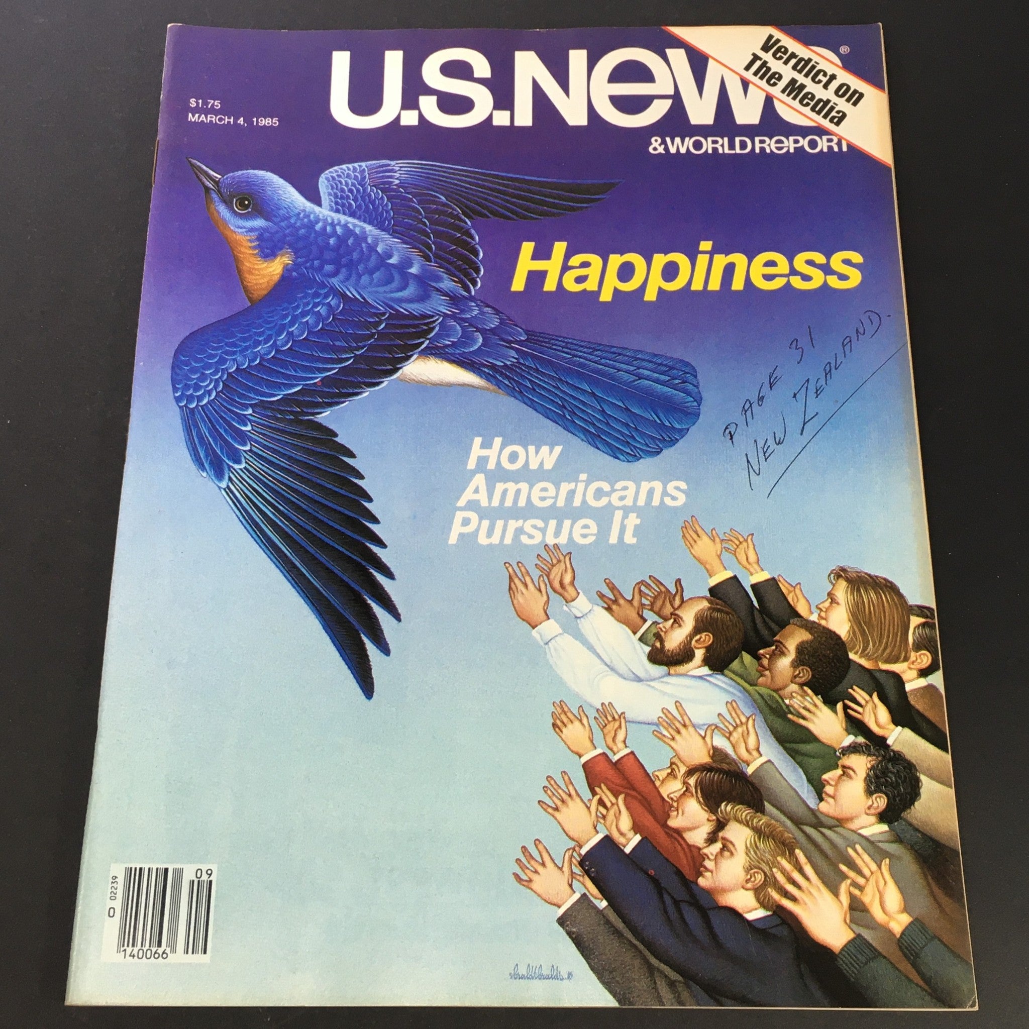 VTG US News & World Report March 4 1985 - How Americans Pursue Happiness