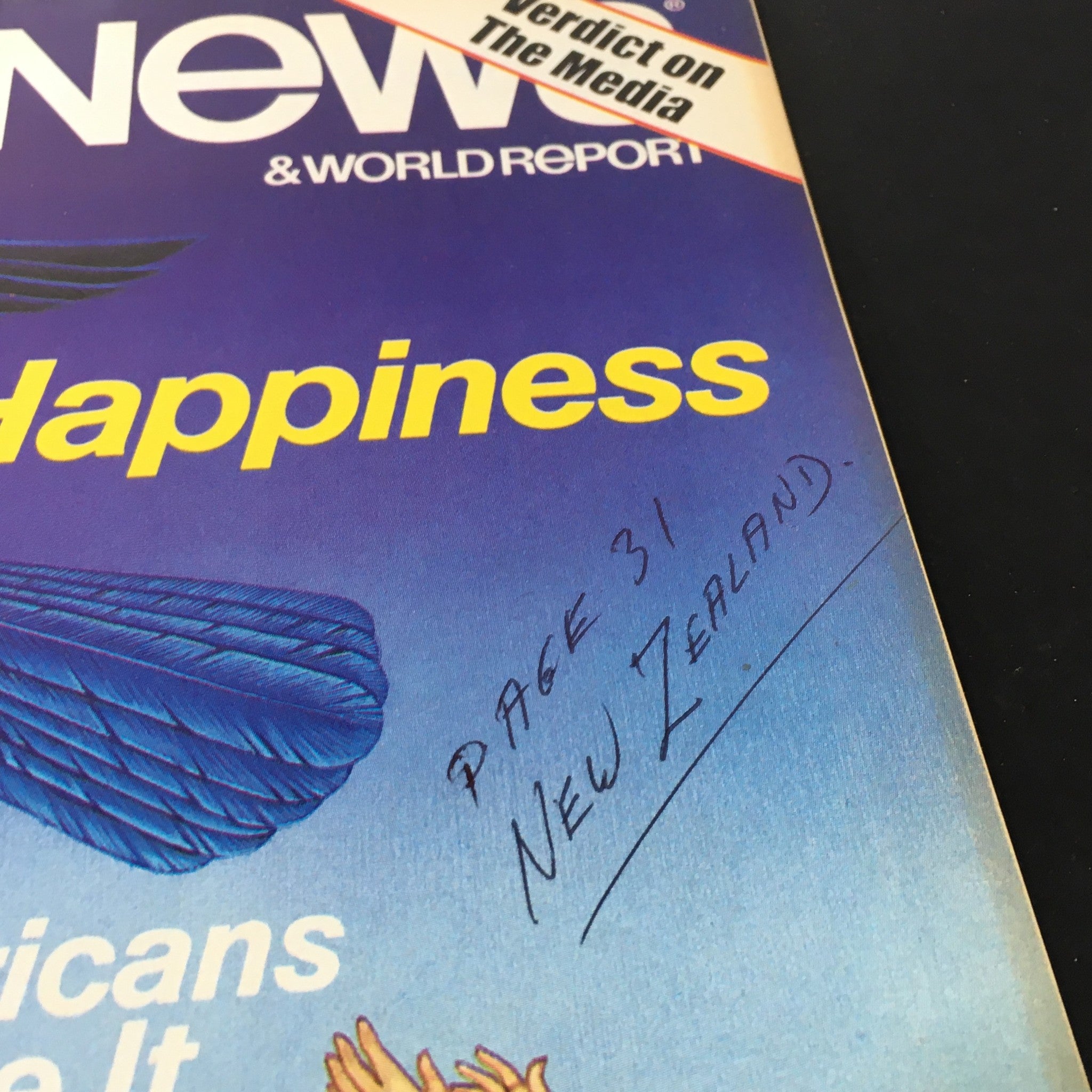 VTG US News & World Report March 4 1985 - How Americans Pursue Happiness