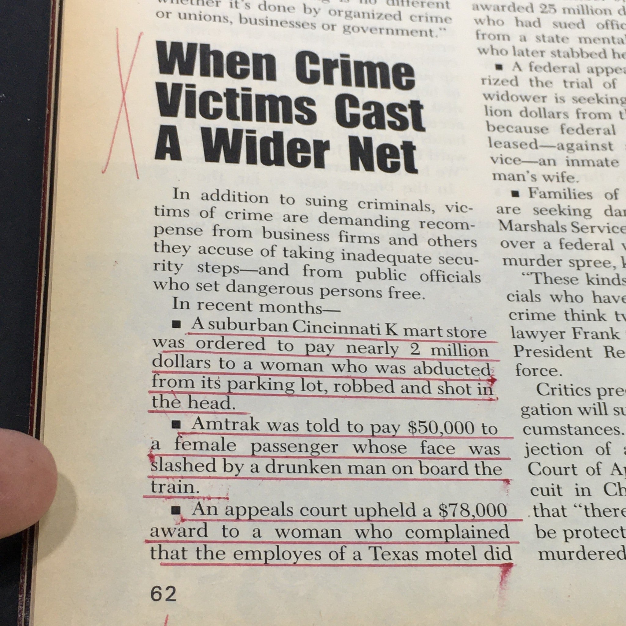 VTG US News & World Report December 20 1982 - See You In Court / Suing Society