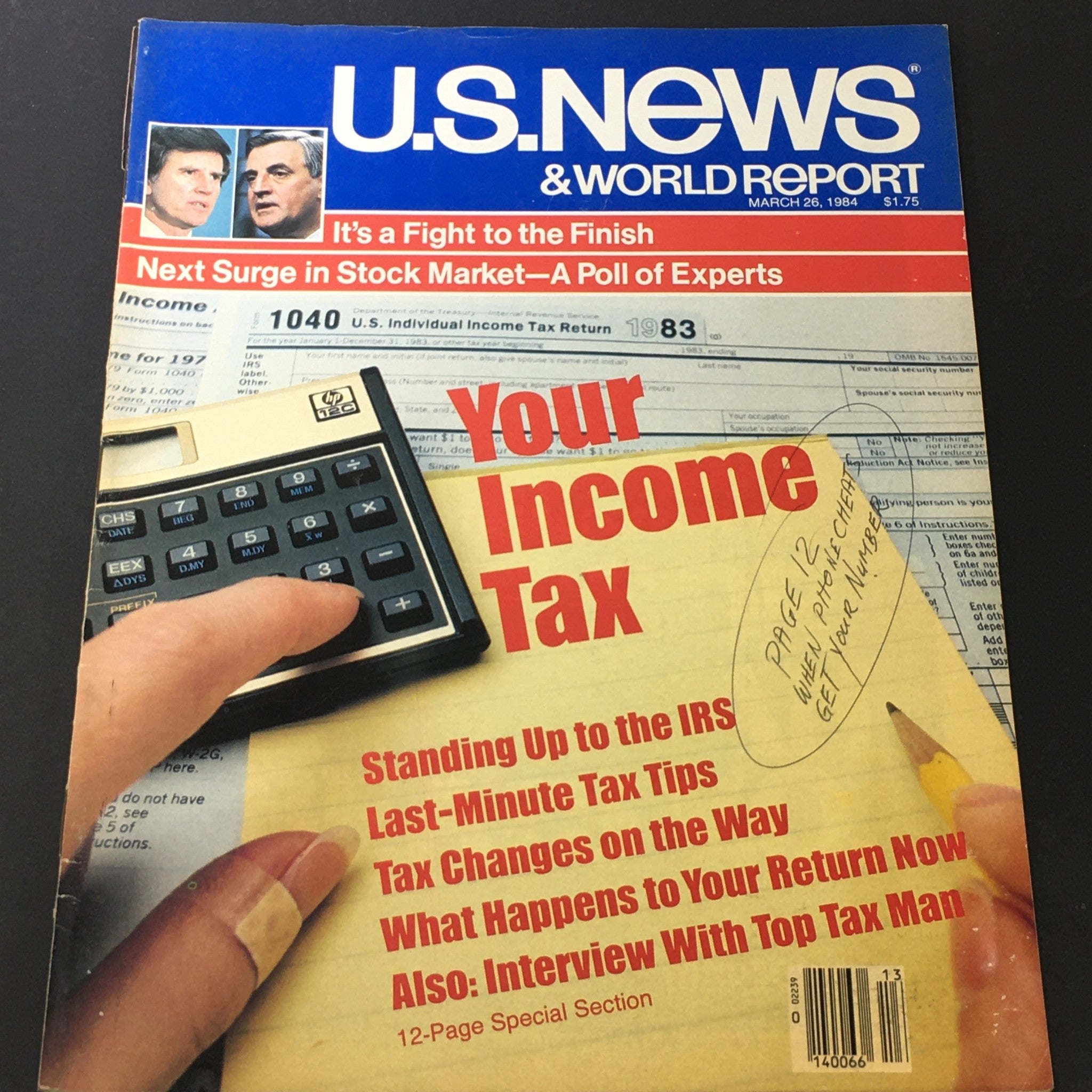 VTG US News & World Report March 26 1984 - Surge in Stock Market A Poll Experts