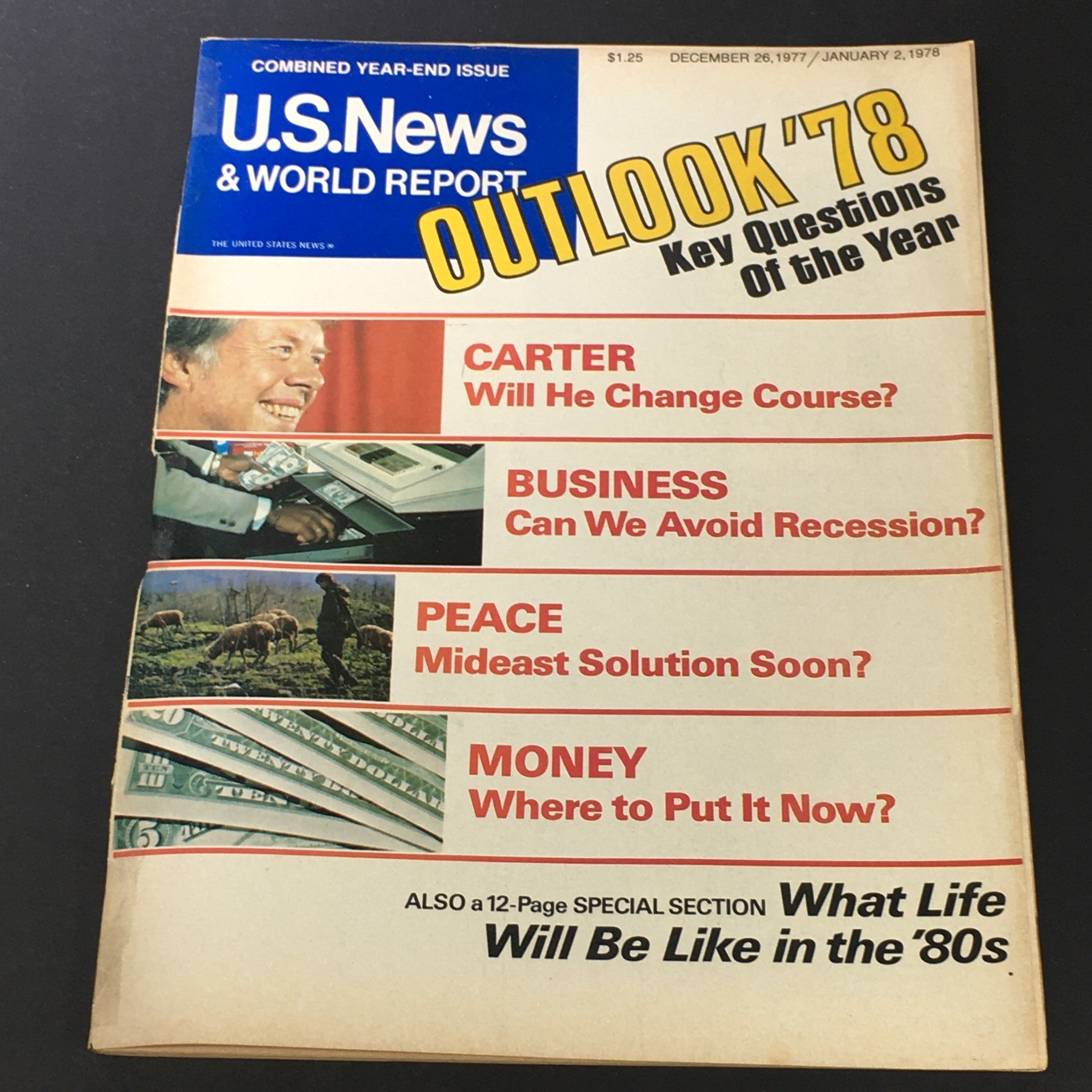 VTG US News & World Report January 2 1978 - Jimmy Carter / Outlook of Year 1978