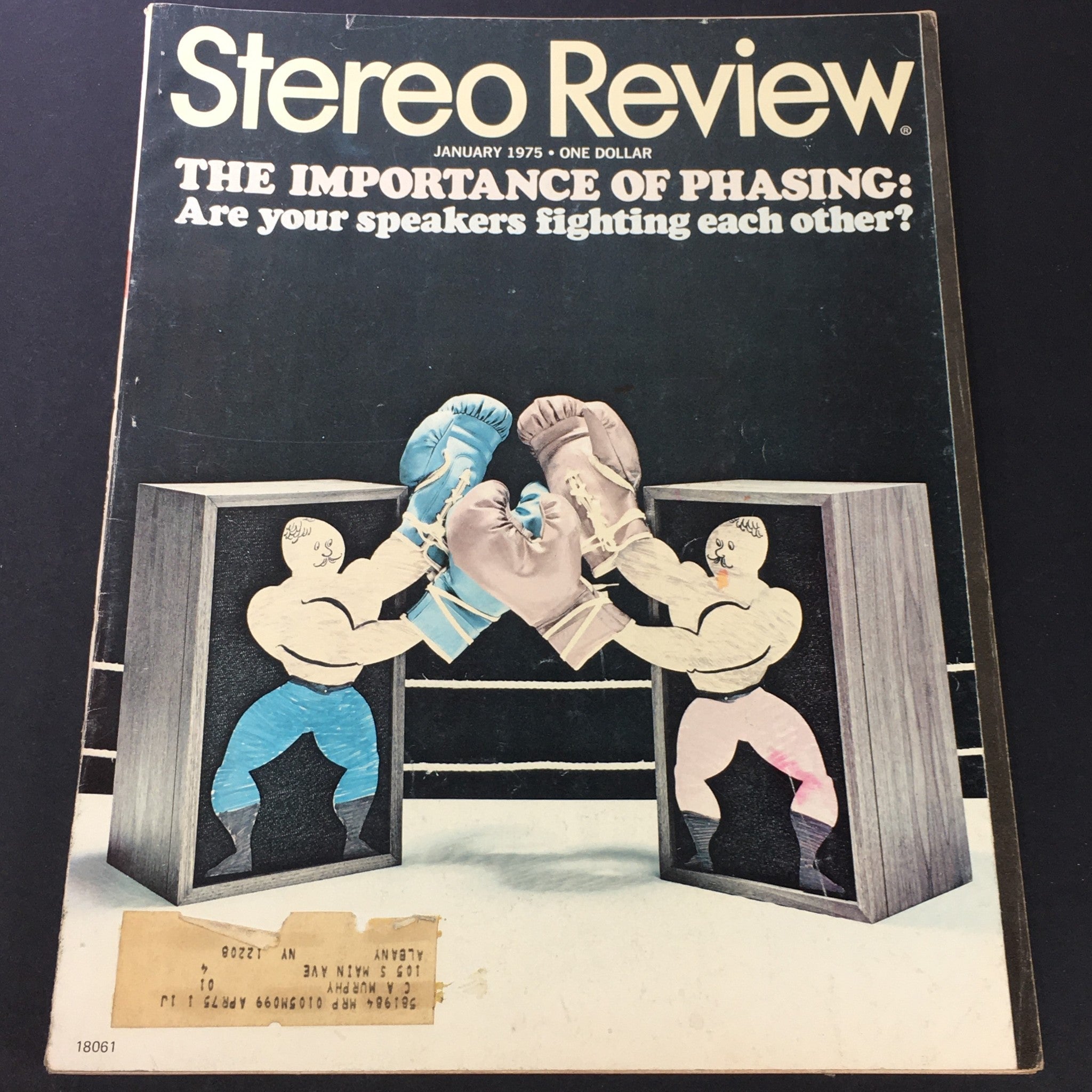 VTG Stereo Review Music Magazine January 1975 - The Importance of Phasing