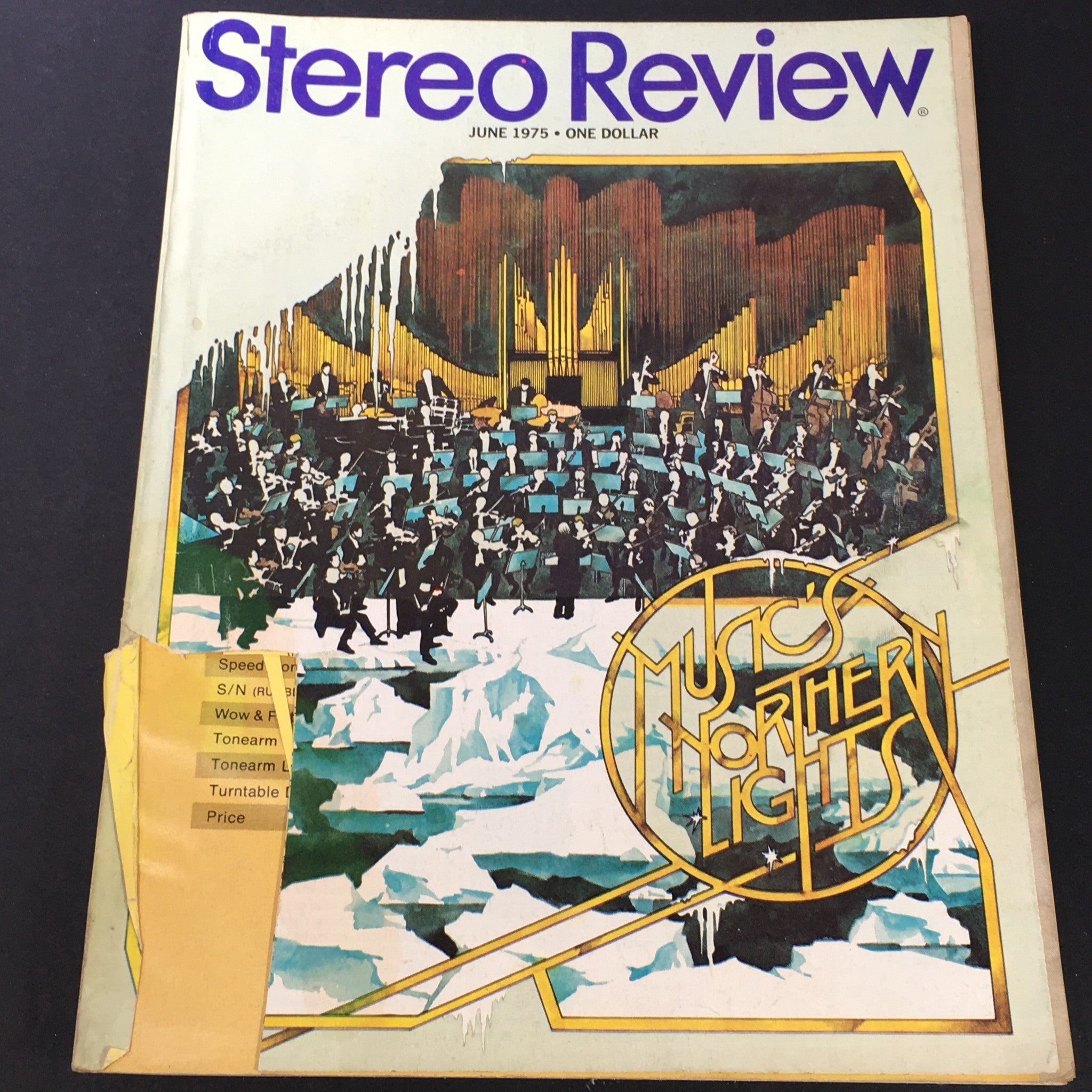 VTG Stereo Review Music Magazine June 1975 - Music's Northern Lights