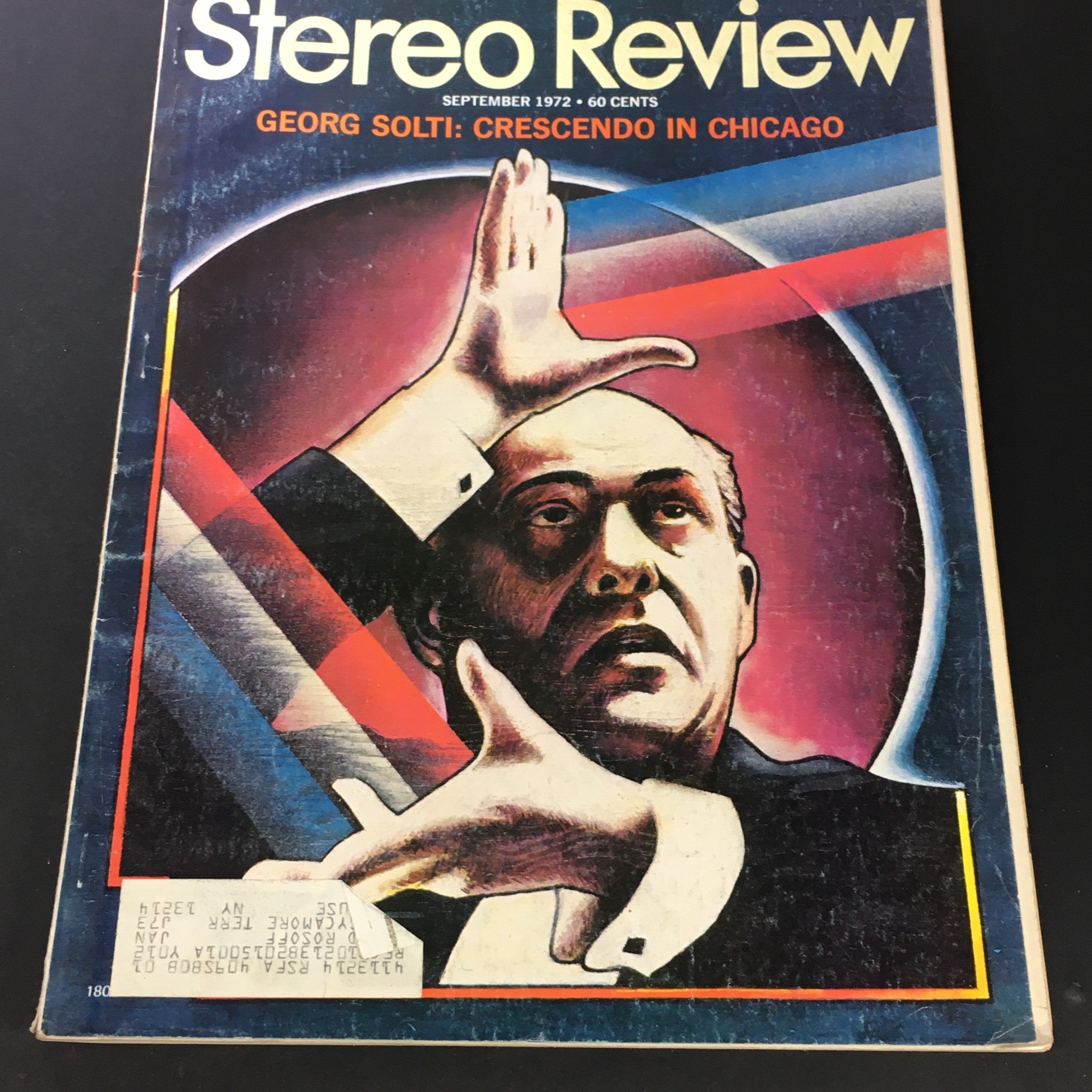 VTG Stereo Review Music Magazine September 1972 - Georg Solti Crescendo Chicago