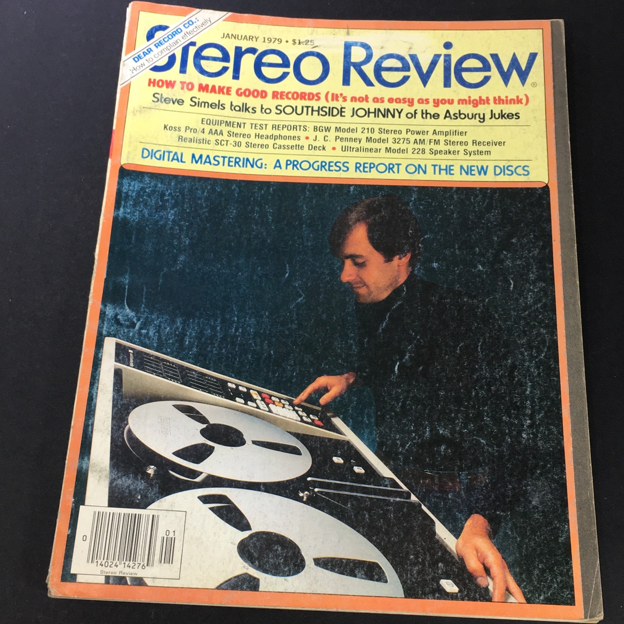 VTG Stereo Review Music Magazine January 1979 - Steve Simels / Southside Johnny