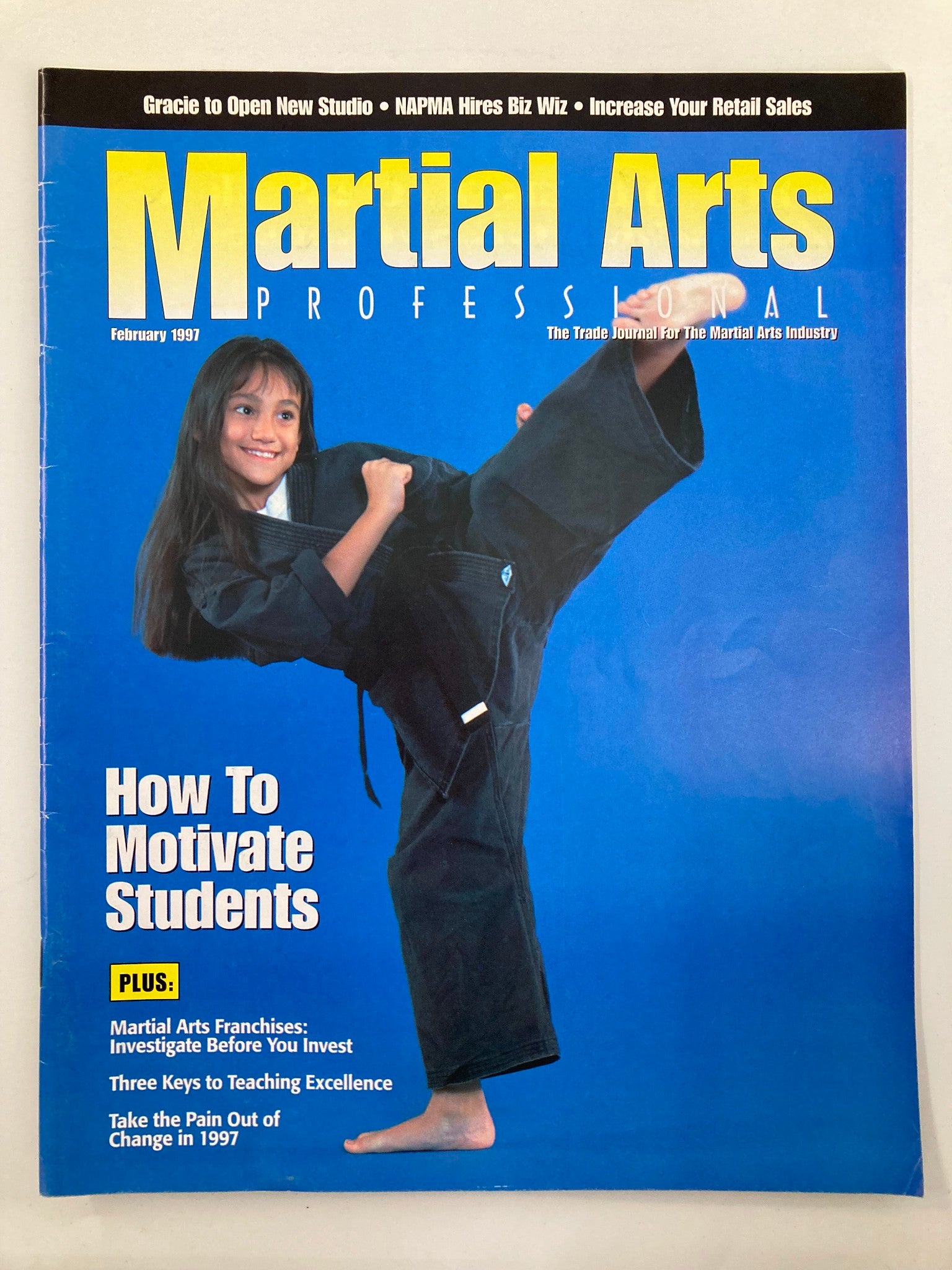 Martial Arts Professional February 1997 How To Motivate Students No Label