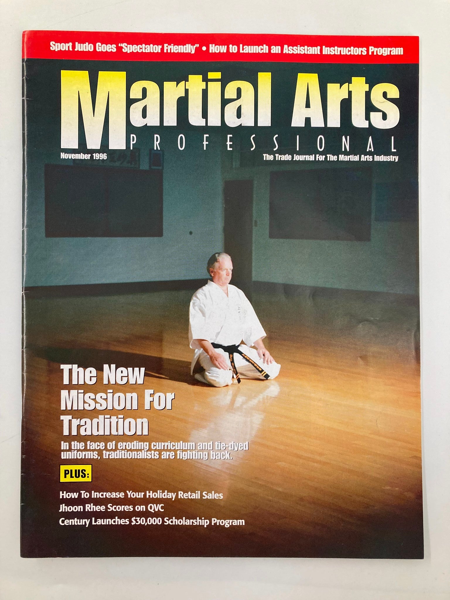 Martial Arts Professional November 1996 Instructor Buzz Durkin No Label