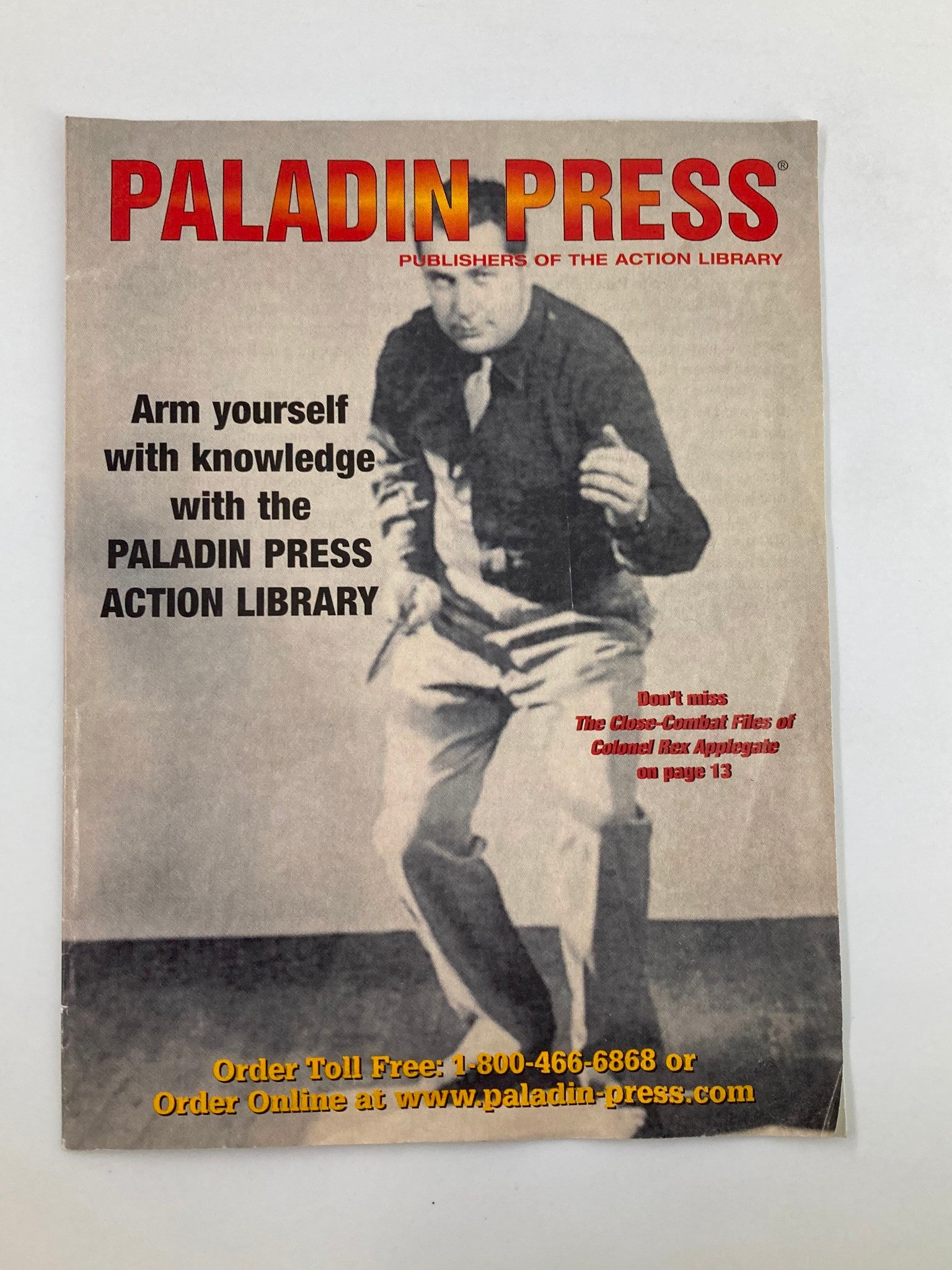 Paladin Press Action Library Military Style-Combat of Colonel Rex Applegate