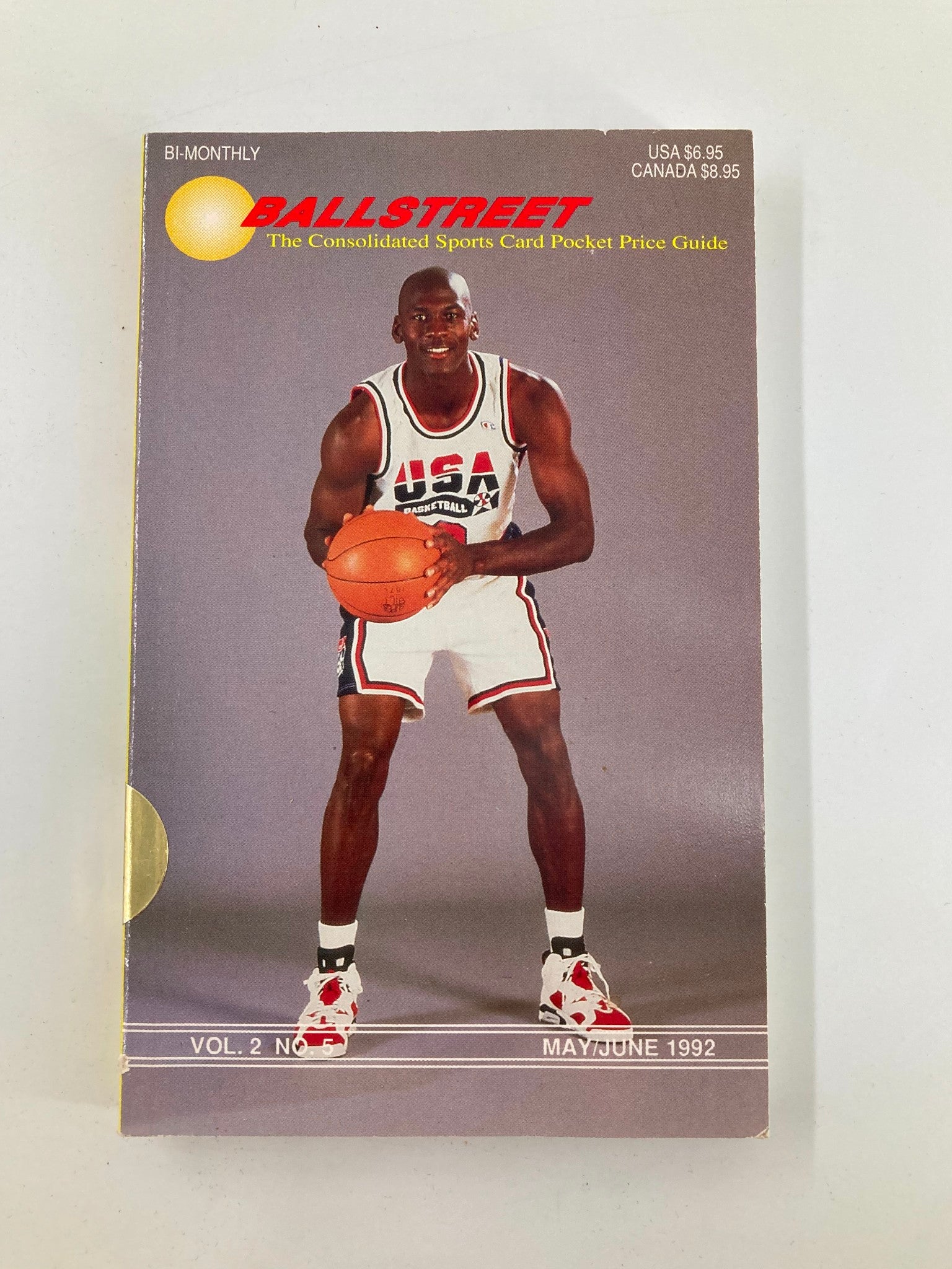 Ballstreet Magazine Vol 2 No. 5 May 1992 Dream Team Michael Jordan No Label VG