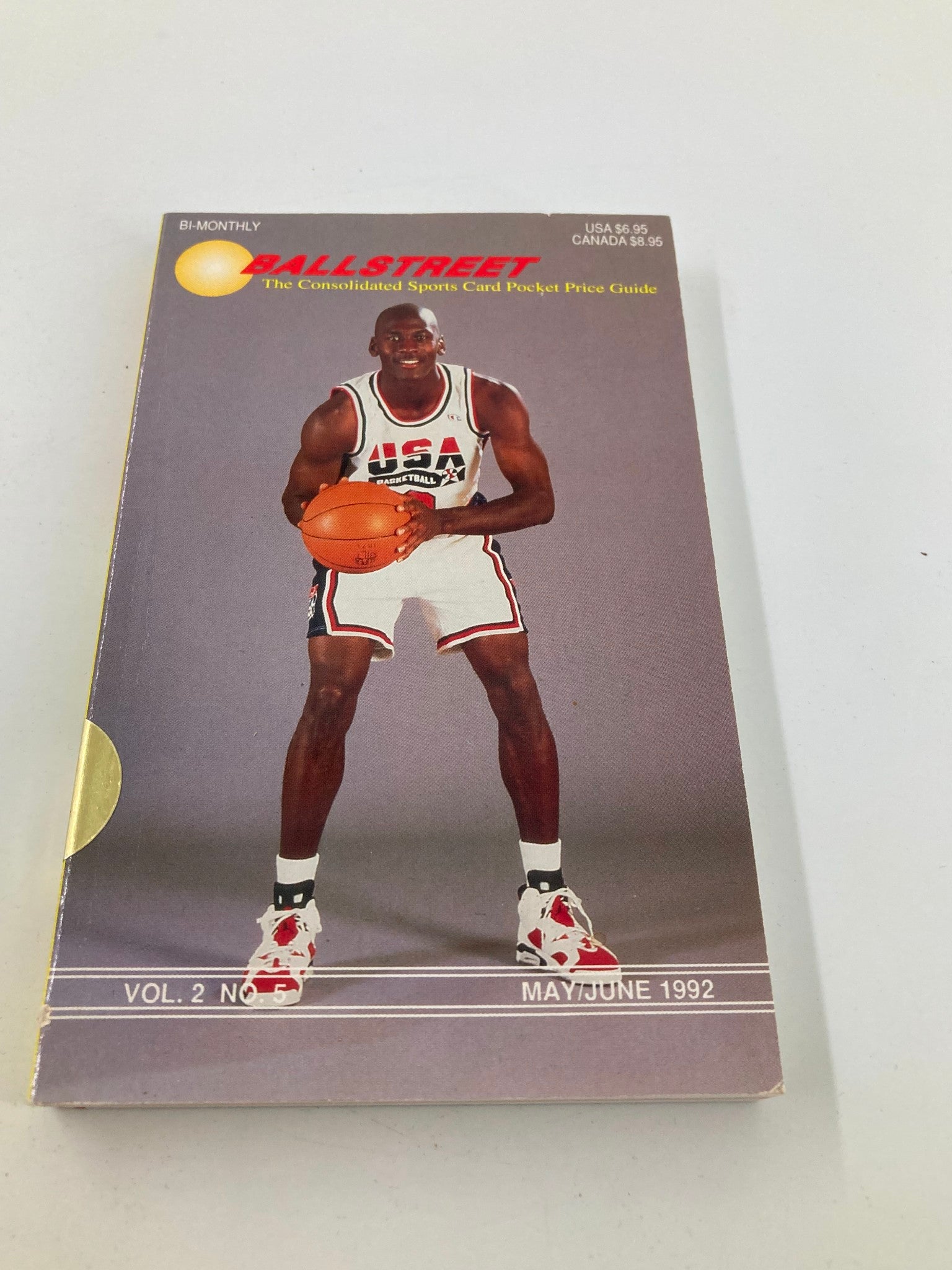 Ballstreet Magazine Vol 2 No. 5 May 1992 Dream Team Michael Jordan No Label VG