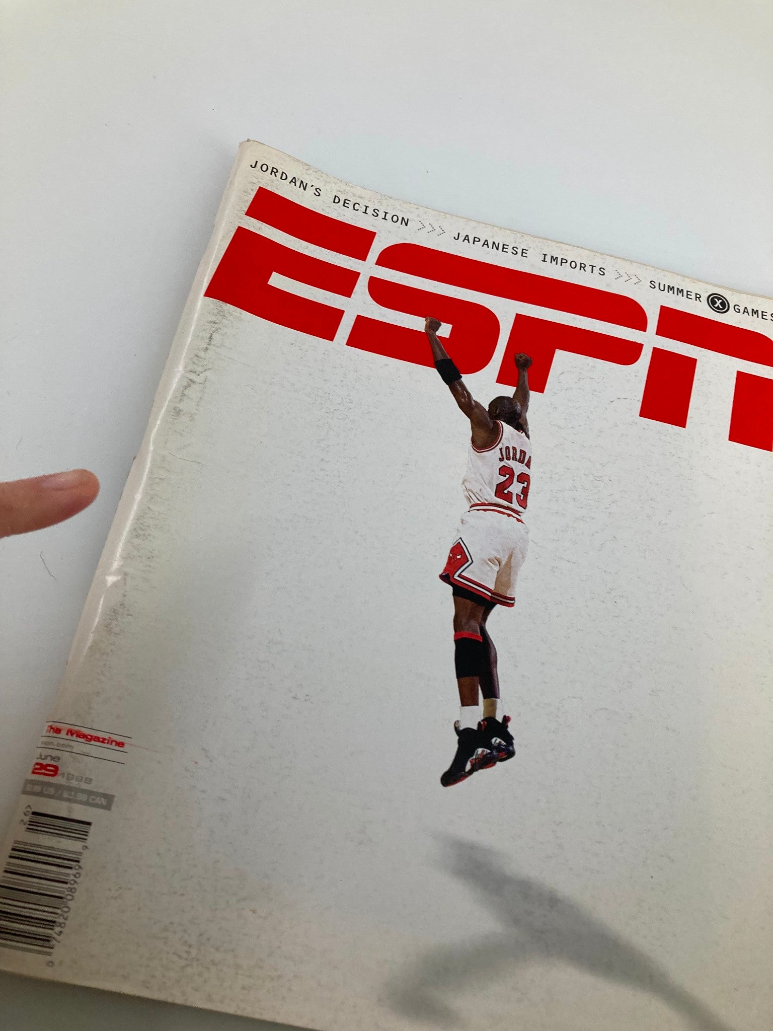 ESPN The Magazine June 29 1998 Michael Jordan and Japanese Imports No Label