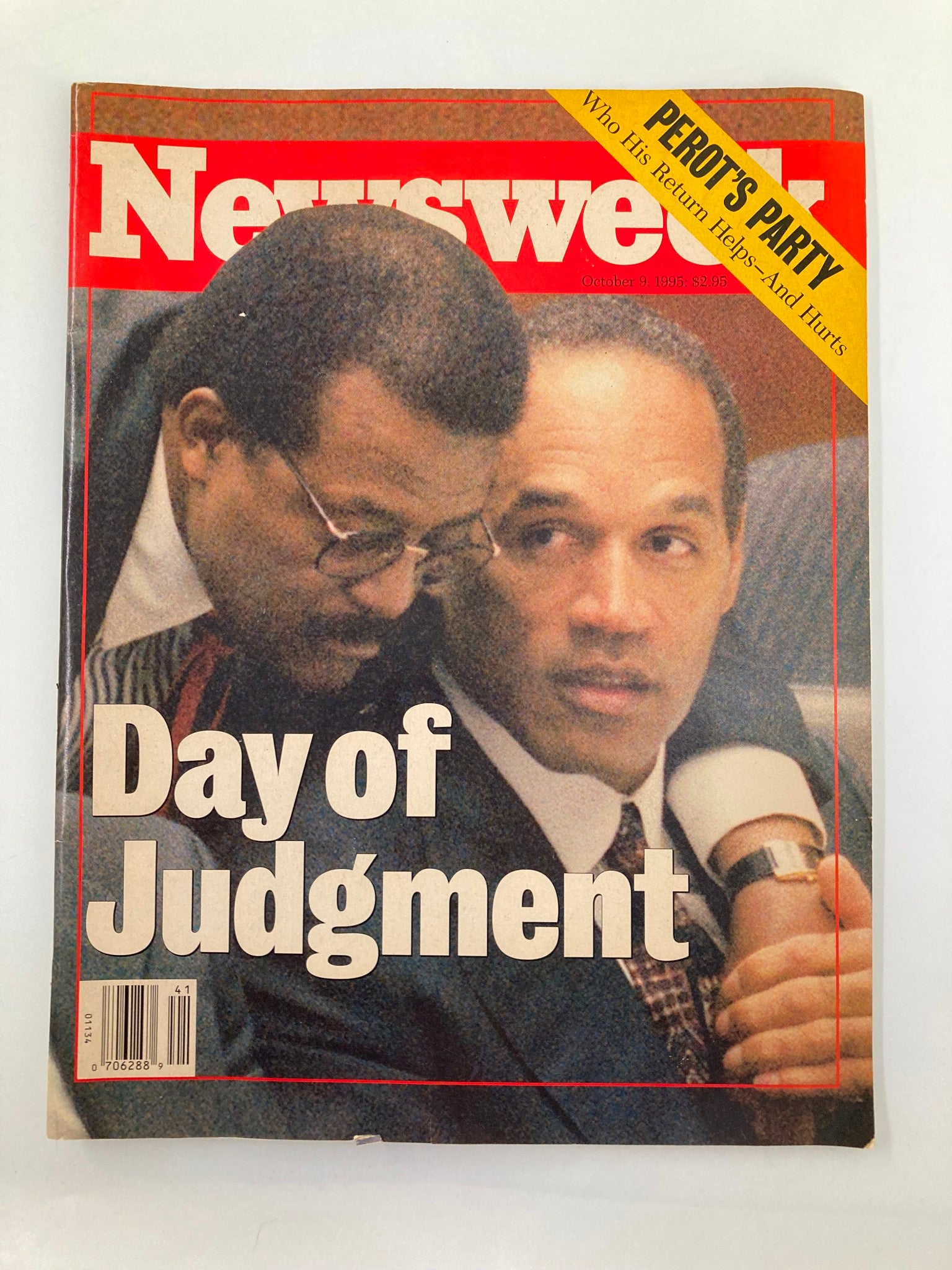 Newsweek Magazine October 9 1995 O.J. Simpson Day of Judgement No Label