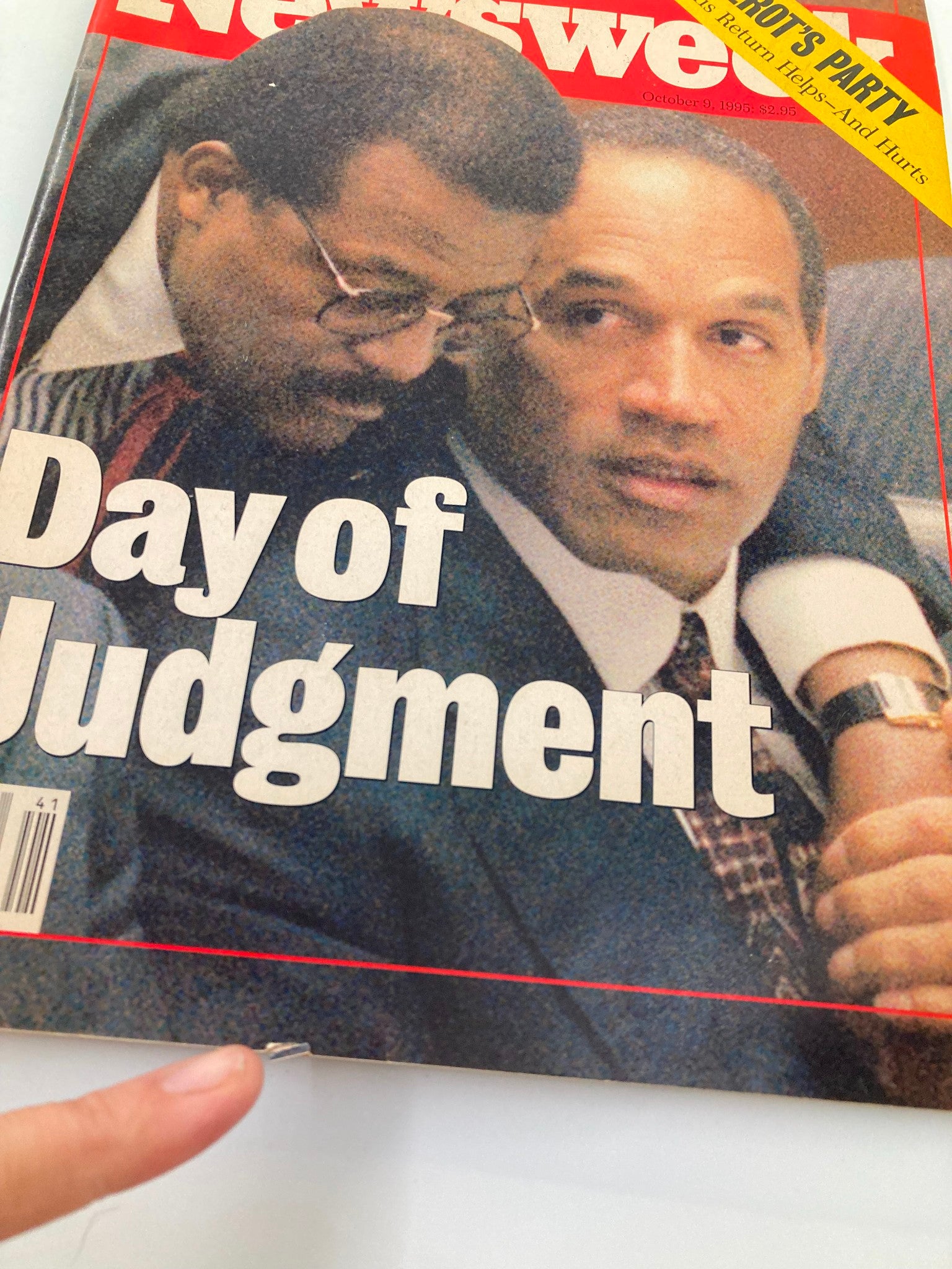 Newsweek Magazine October 9 1995 O.J. Simpson Day of Judgement No Label