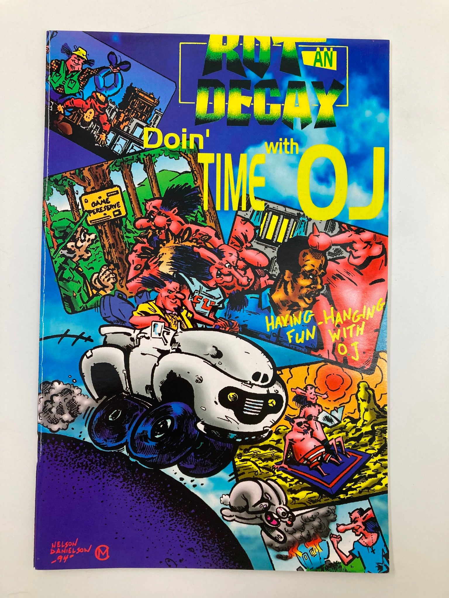 Rot An Decay Doin' Time with O.J. December 1994 Illustration Comics VG