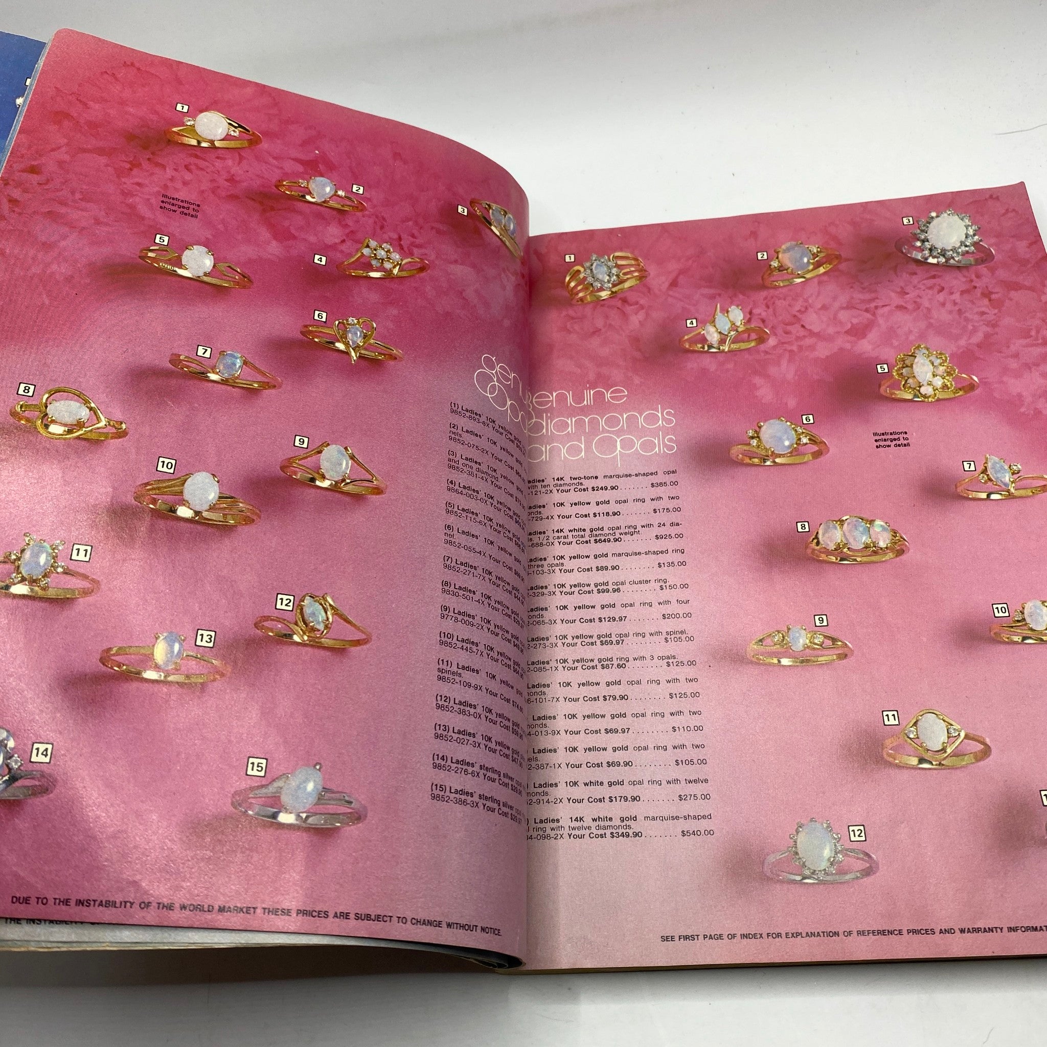 1982 David Weis Jewelers and Distributors Catalog