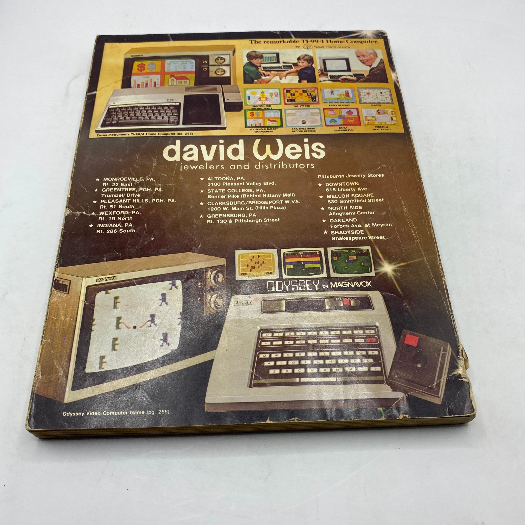 1982 David Weis Jewelers and Distributors Catalog