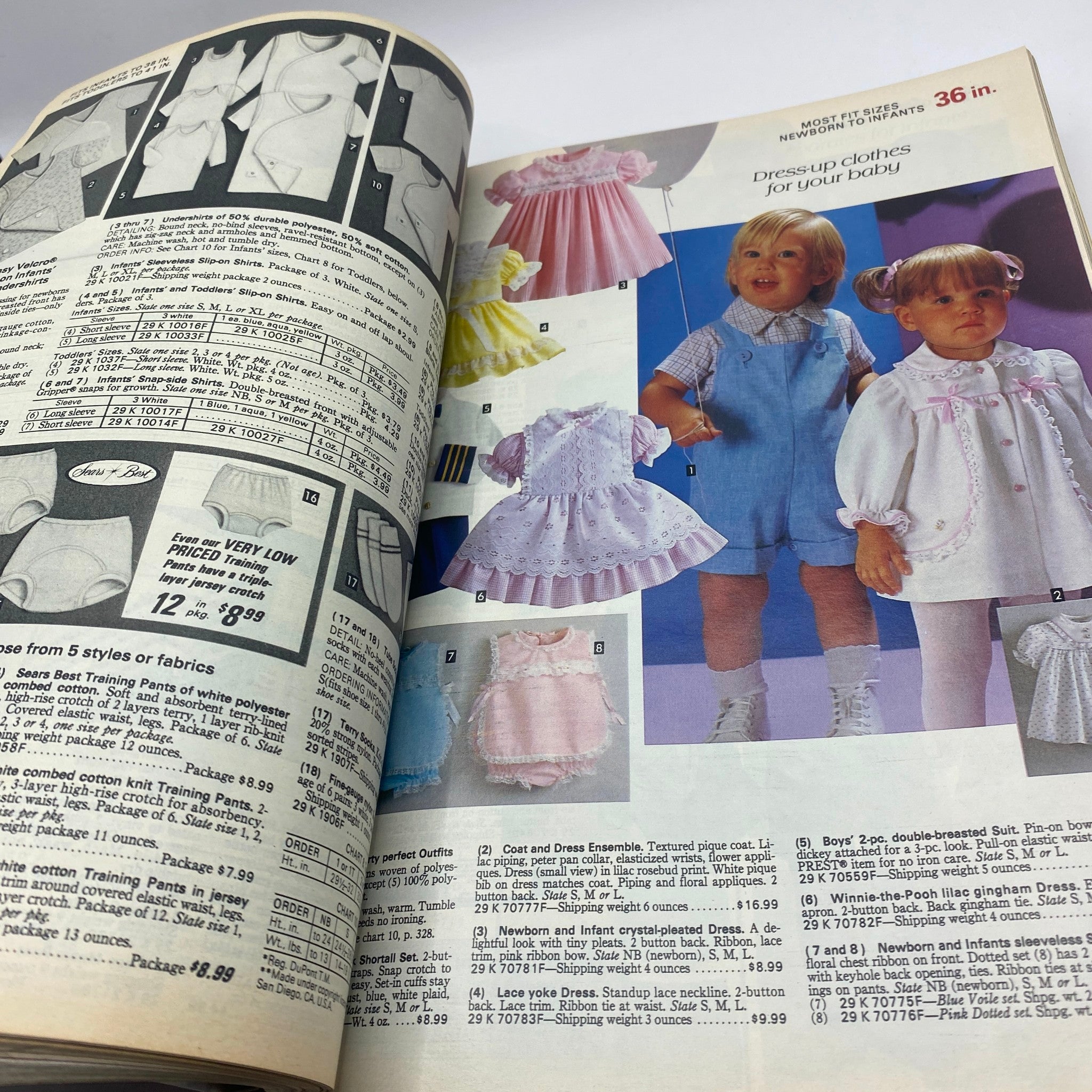 1982 Sears Spring and Summer Full-Sweep Gowns Catalog