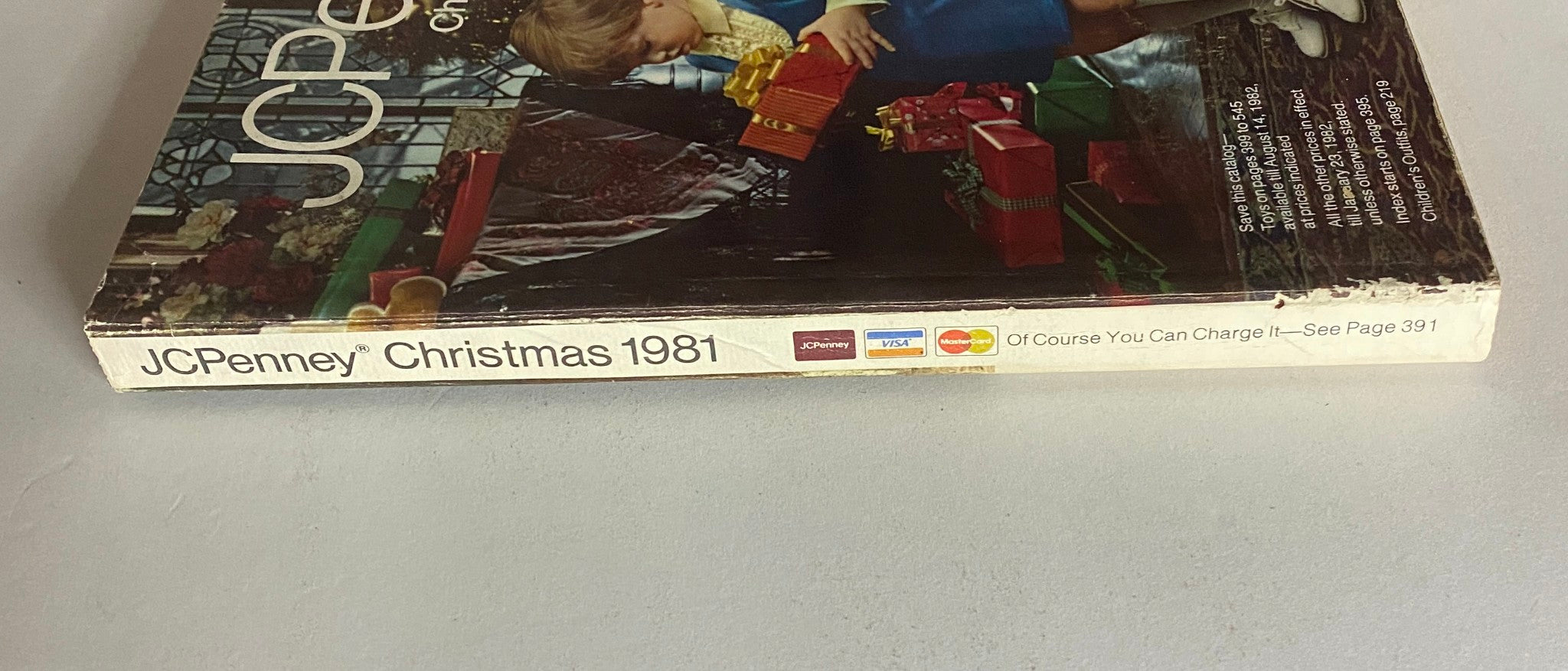 JC Penney Christmas 1981 Sales Brochure Catalog