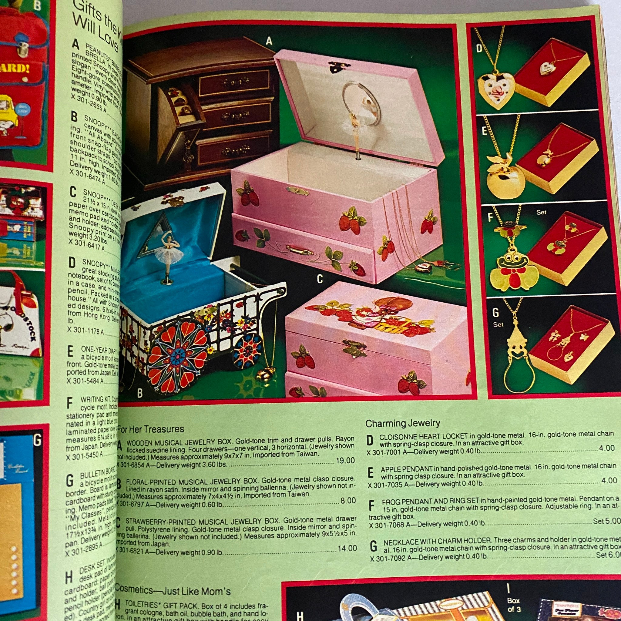 JC Penney Christmas 1981 Sales Brochure Catalog