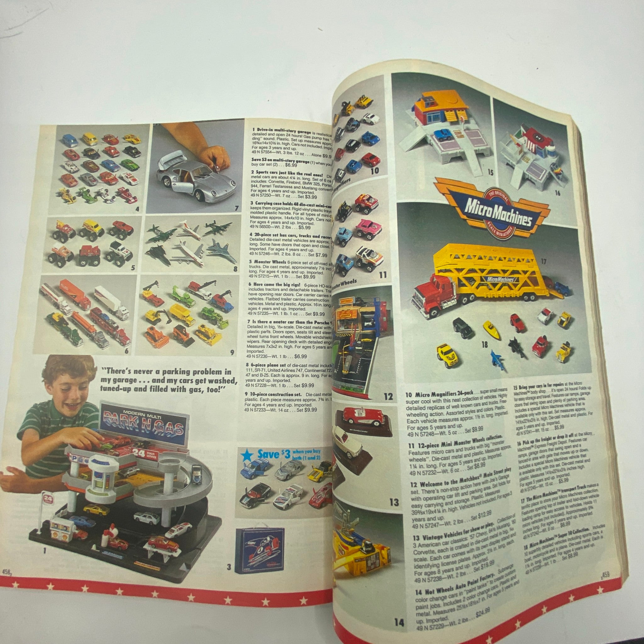 1988 Sears Wish Book Christmas Toys Disney Magic Brochure Catalog