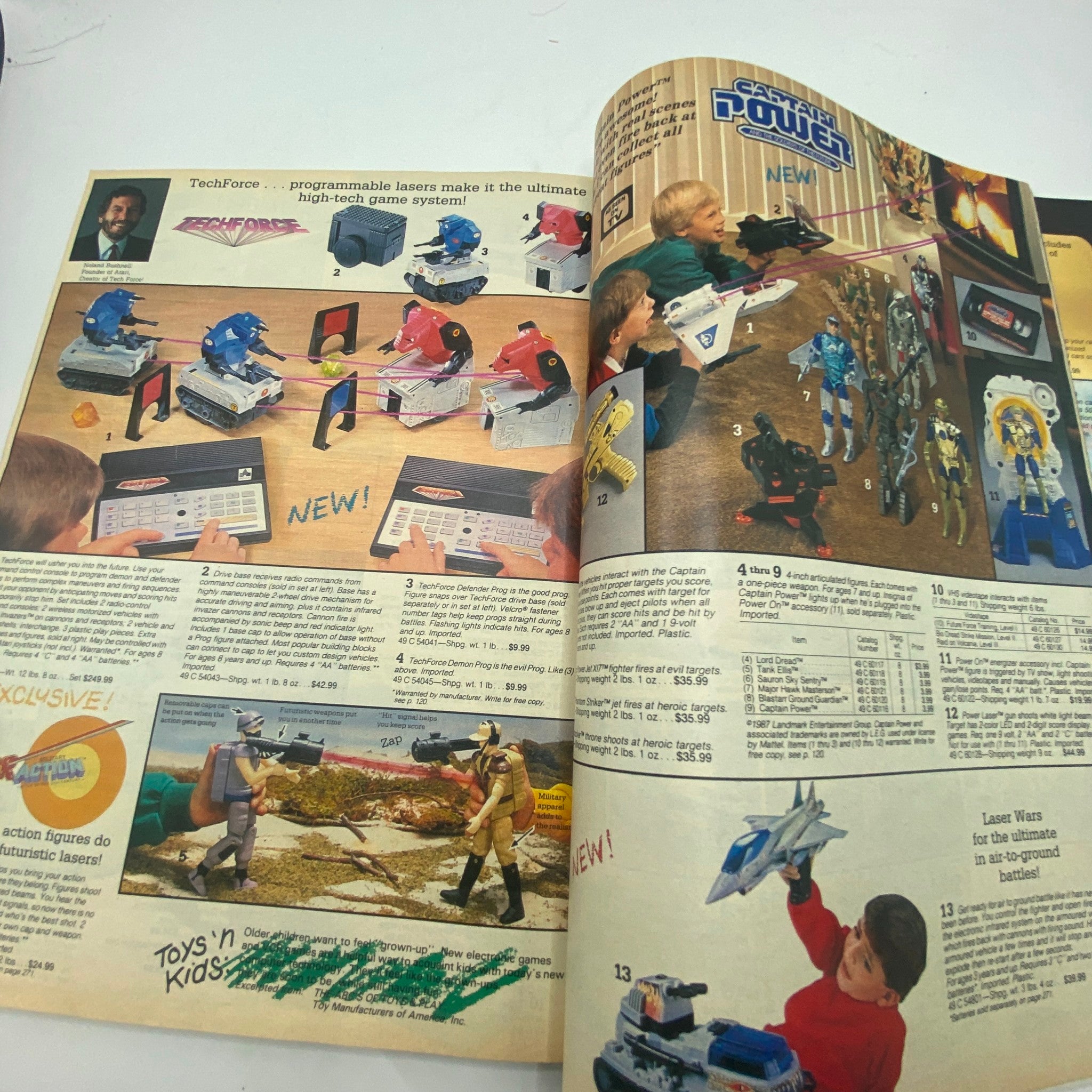 1987 Sears Wish Book for Kids America's Greatest Toy Catalog