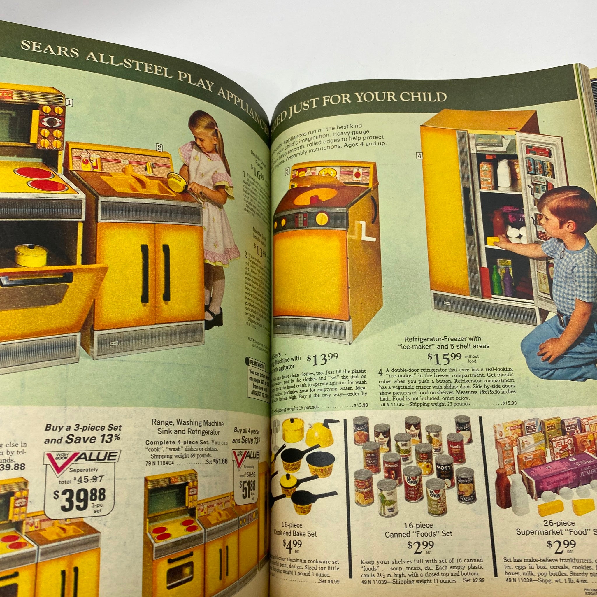 1974 Sears Wish Book for the Christmas Season Catalog