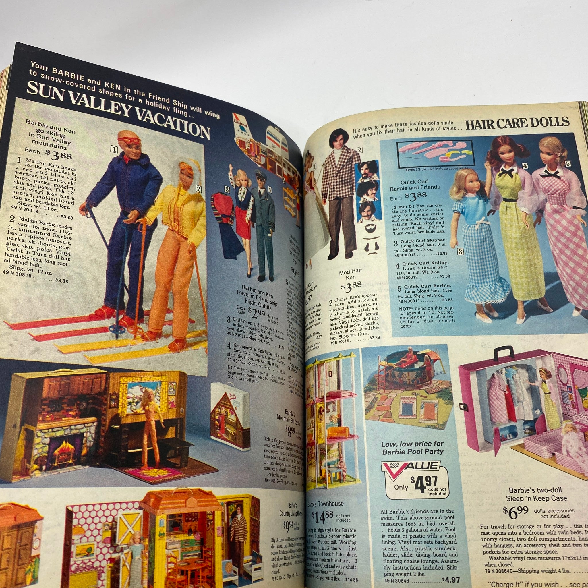 1974 Sears Wish Book for the Christmas Season Catalog