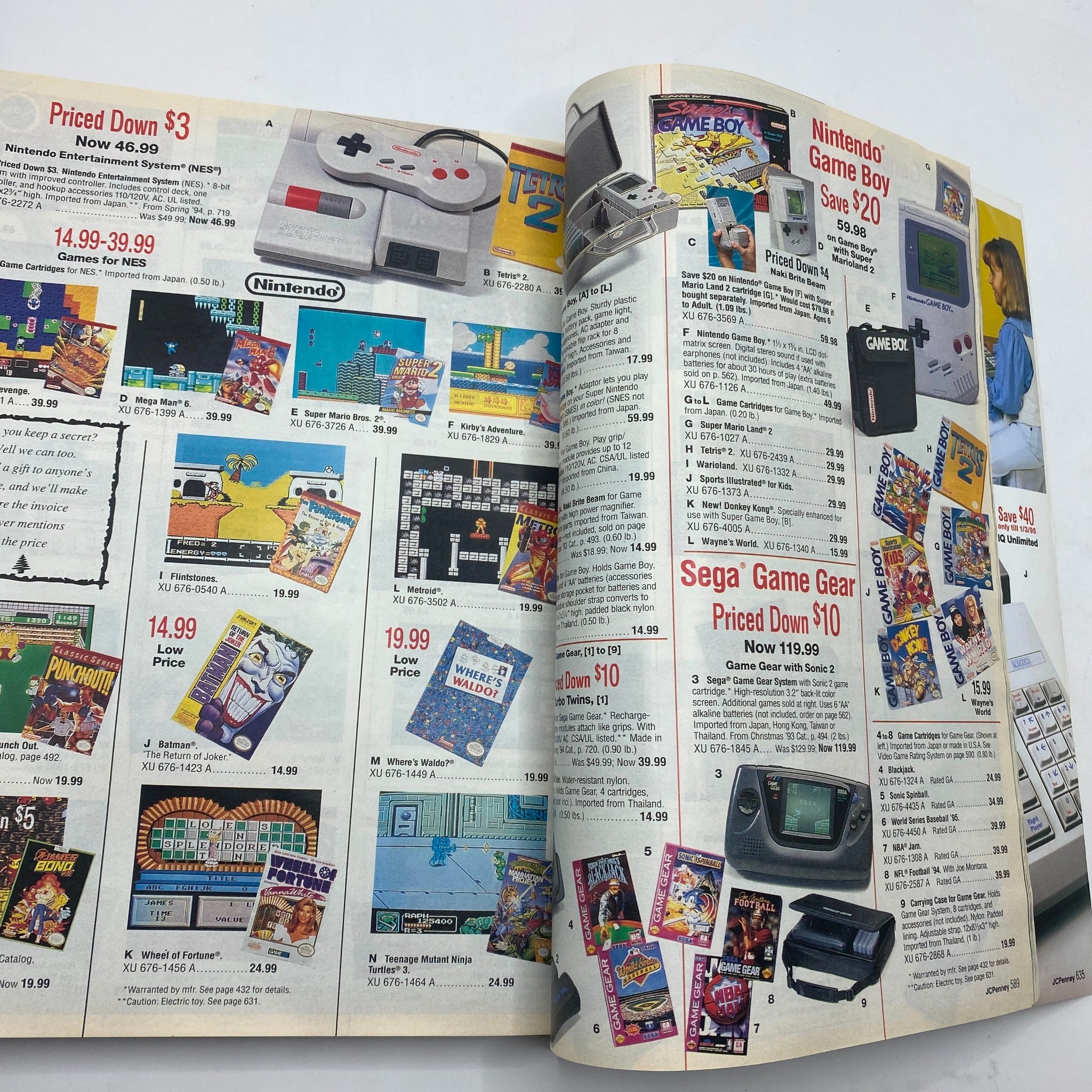 1994 JCPenney Christmas Gifts Under $30 Catalog