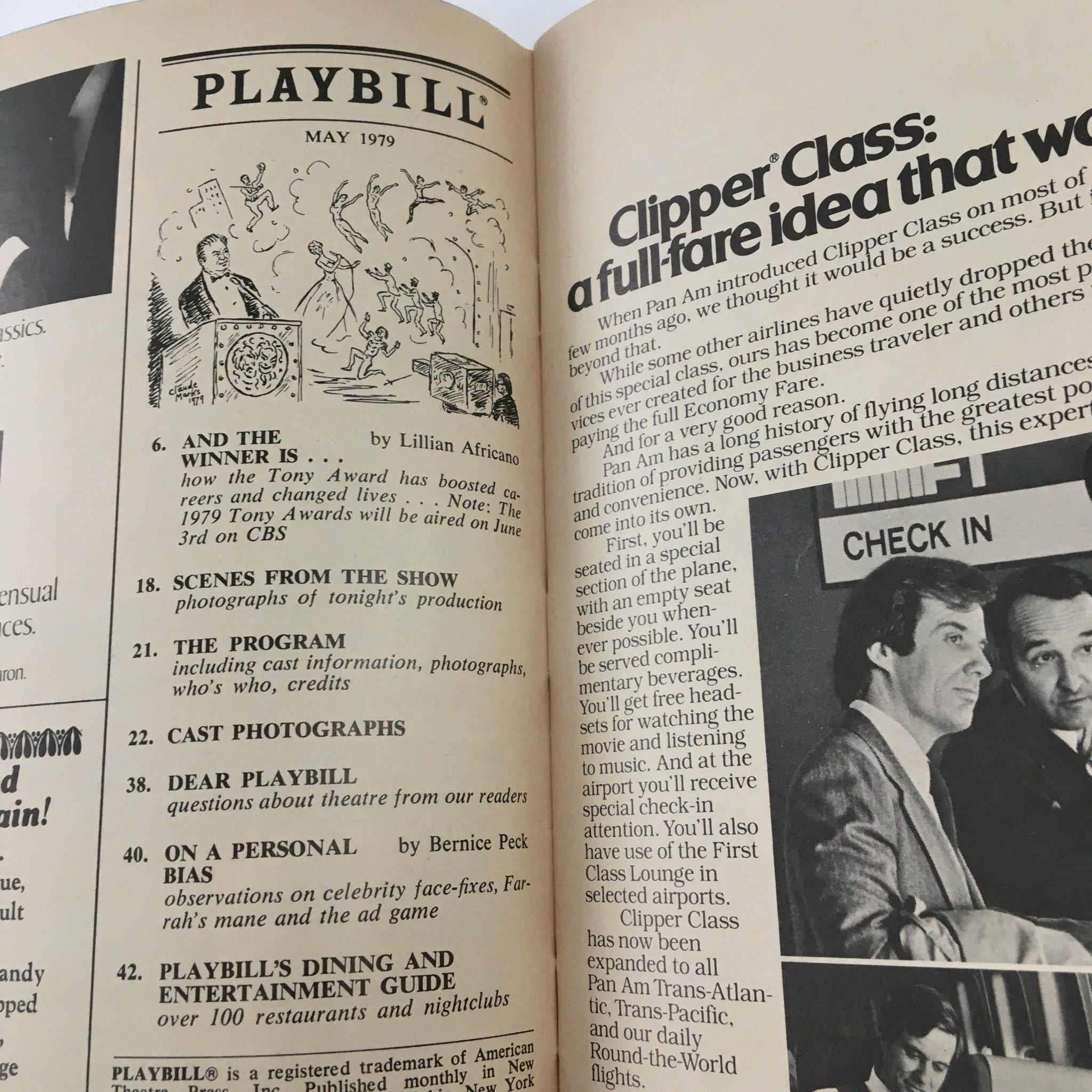 1979 Playbill Trafalgar Theatre Present Tom Conti in Whose Life Is It Anyway?