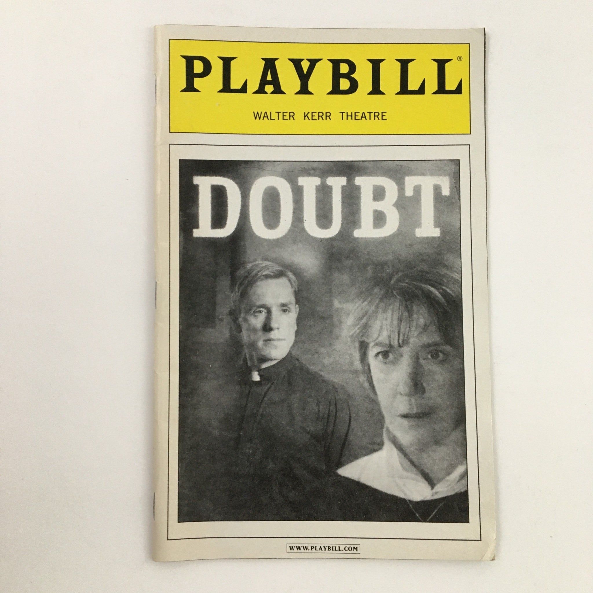 2006 Playbill Walter Kerr Theatre Present Doubt by John Patrick Stanley