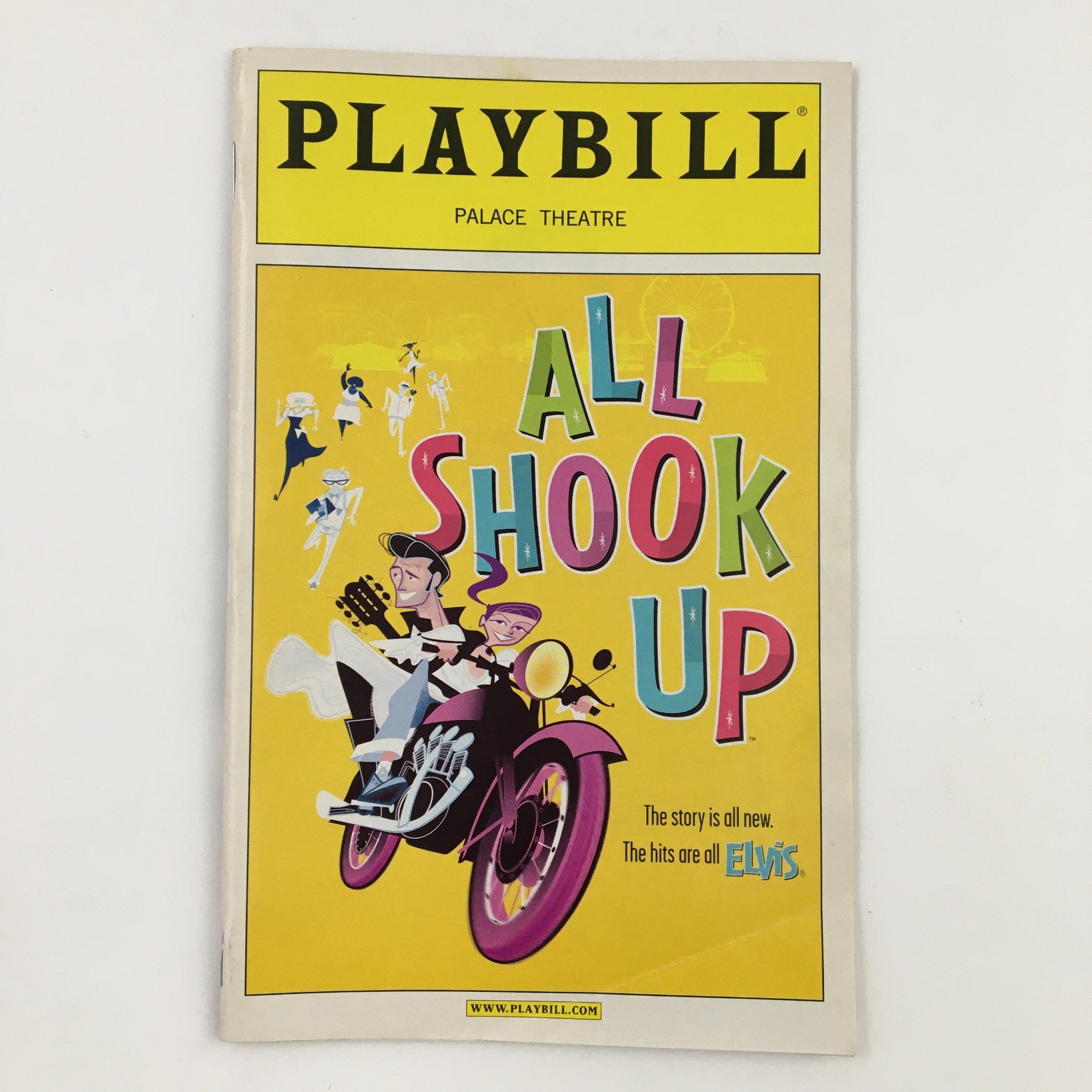 2005 Playbill Palace Theatre Present All Shook Up by Christopher AshleyIF_5BE630