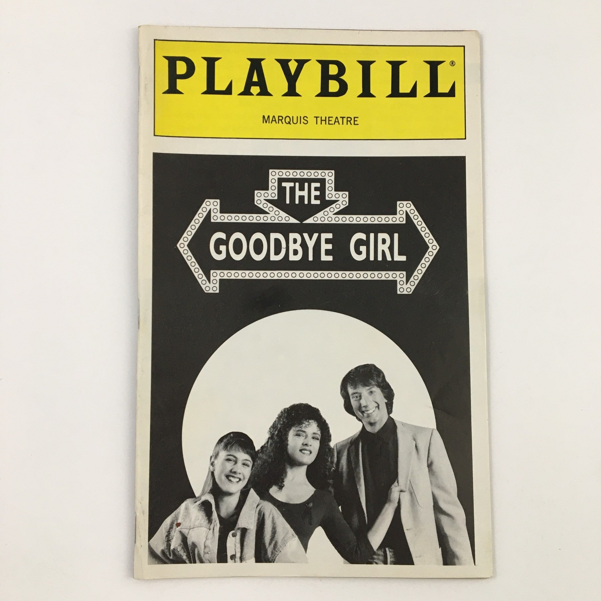 1993 Playbill Marquis Theatre Present The Goodbye Girl by Michael Kidd