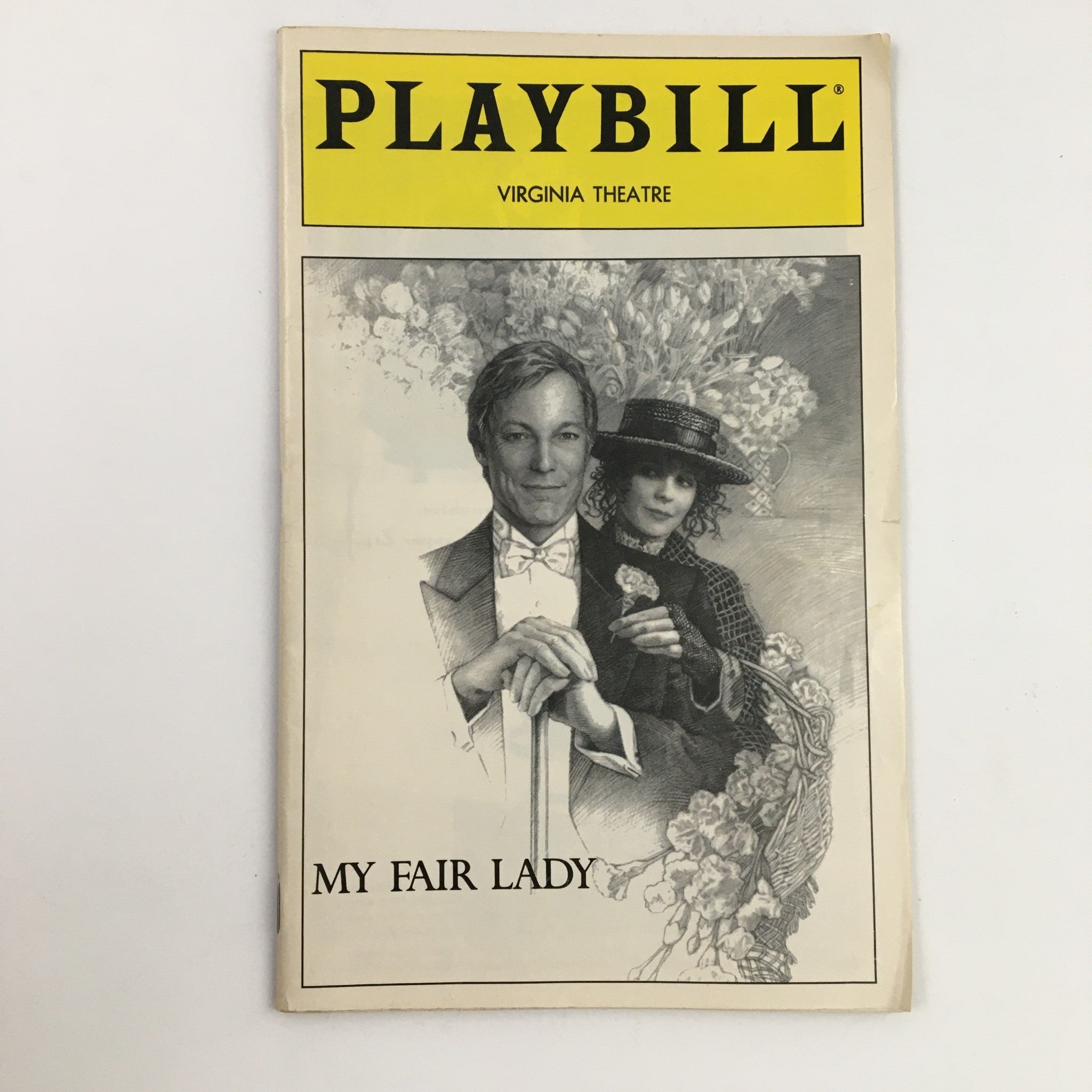 1993 Playbill Virginia Theatre Present Richard Chamberlain in My Fair Lady