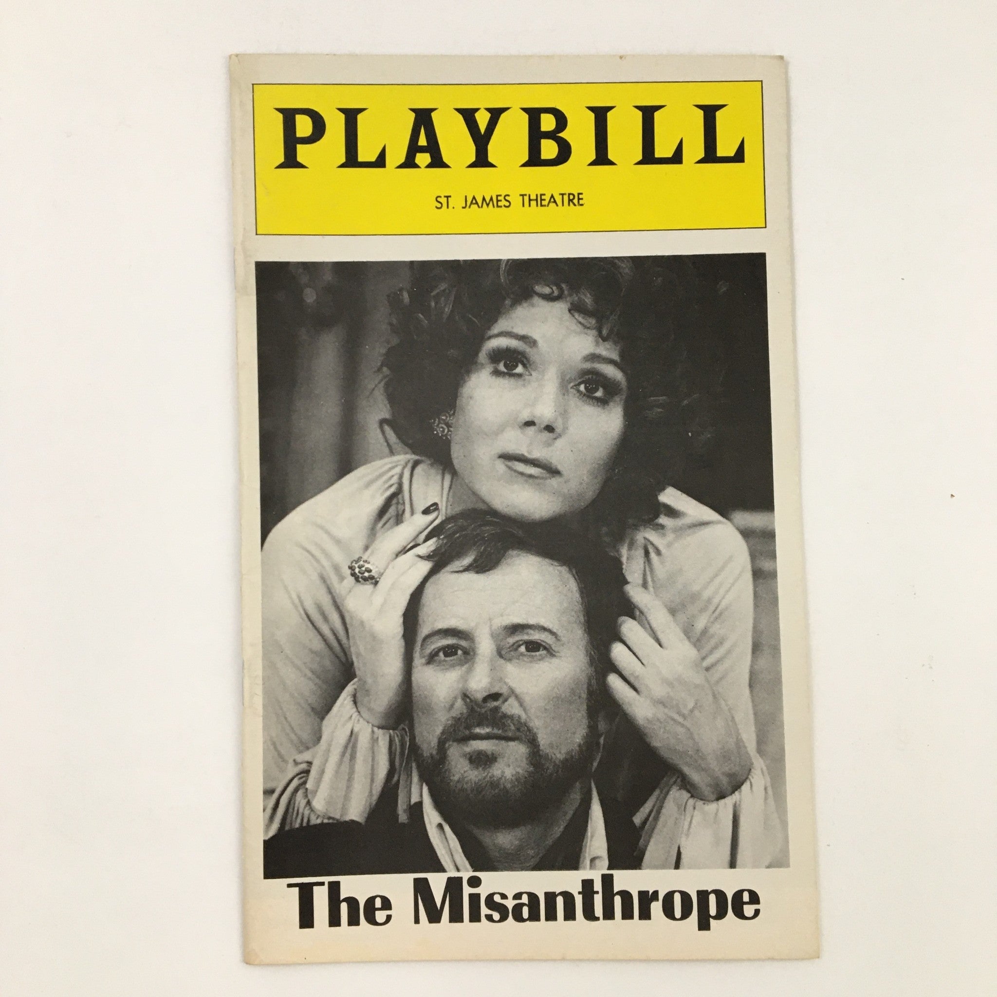 1975 Playbill St. James Theatre Present The Misanthrope by John Dexter