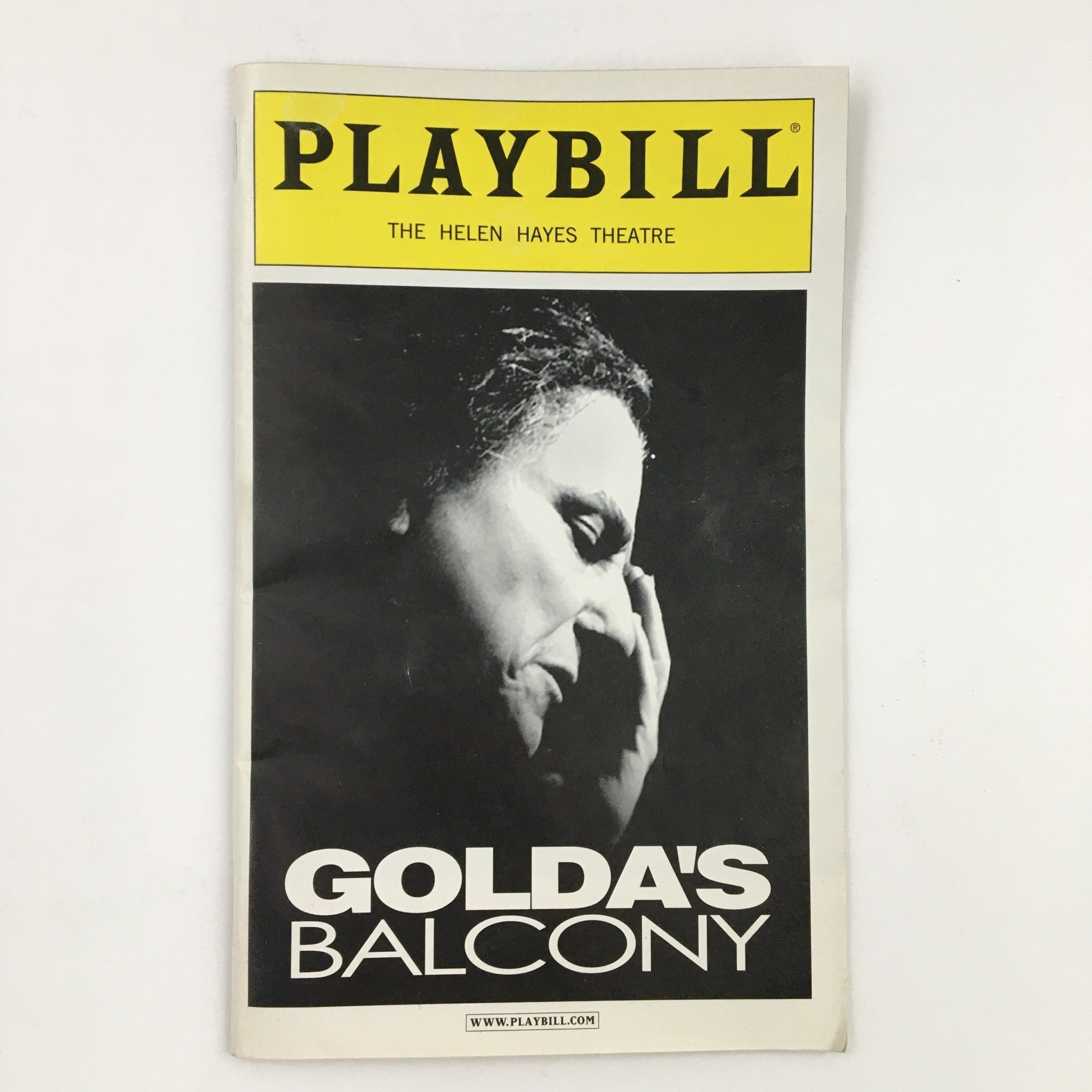 2003 Playbill The Helen Hayes Theatre Present Tovah Feldshuh in Golda's Balcony