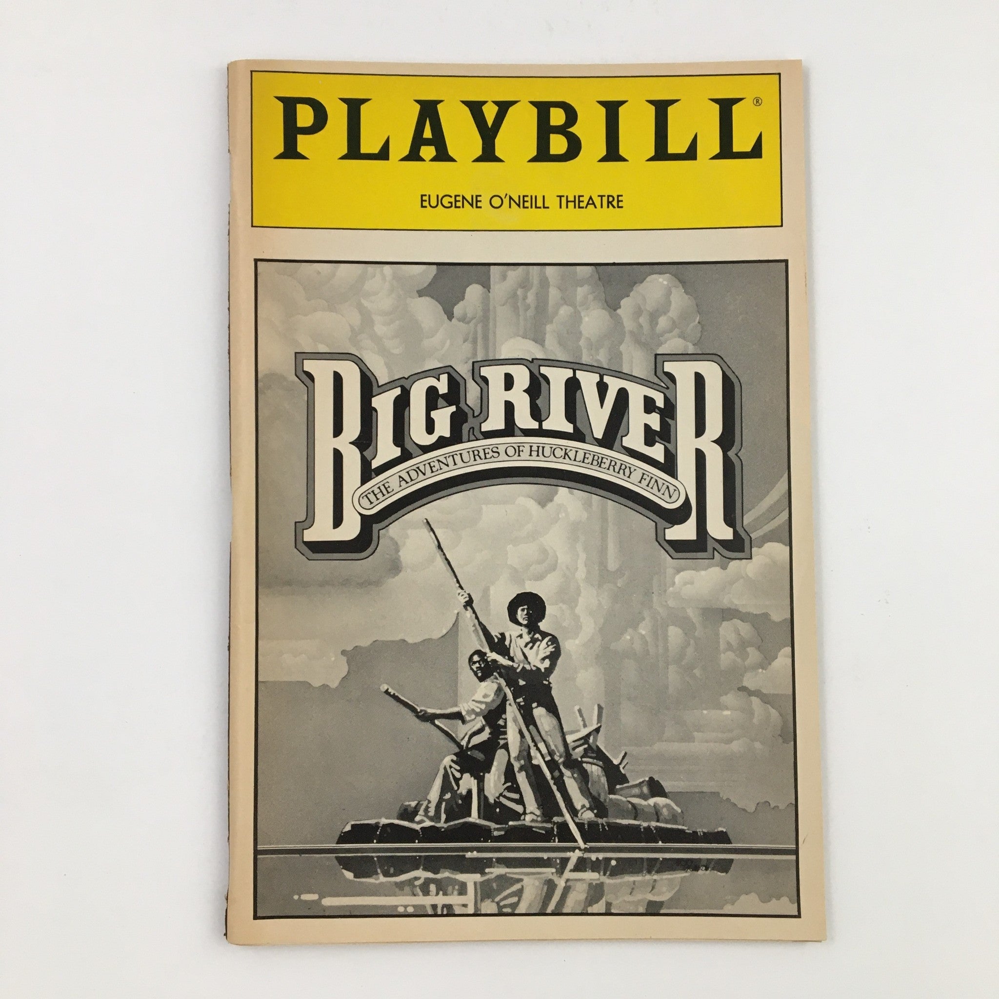 1986 Playbill Eugene O'Neill Theatre Present Big River by William Hauptman