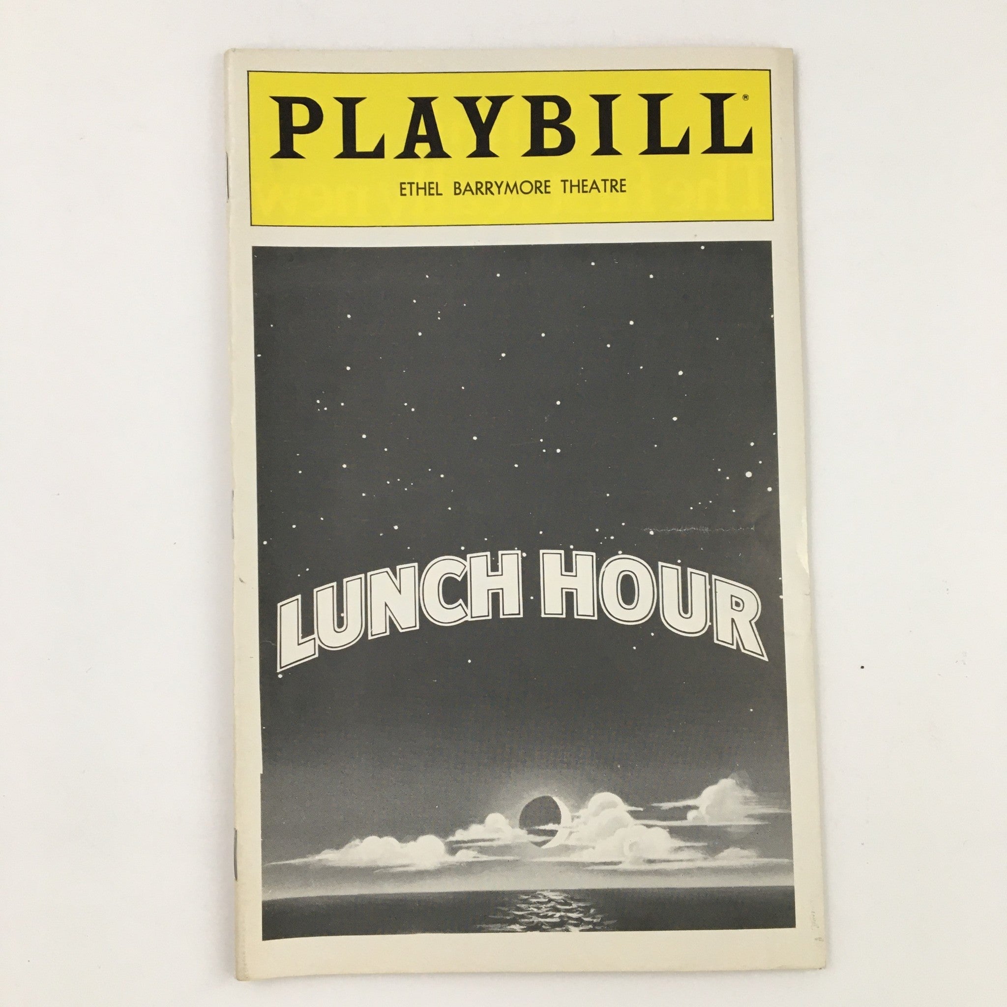 1981 Playbill Ethel Barrymore Theatre Present Gilda Radner in Lunch Hour