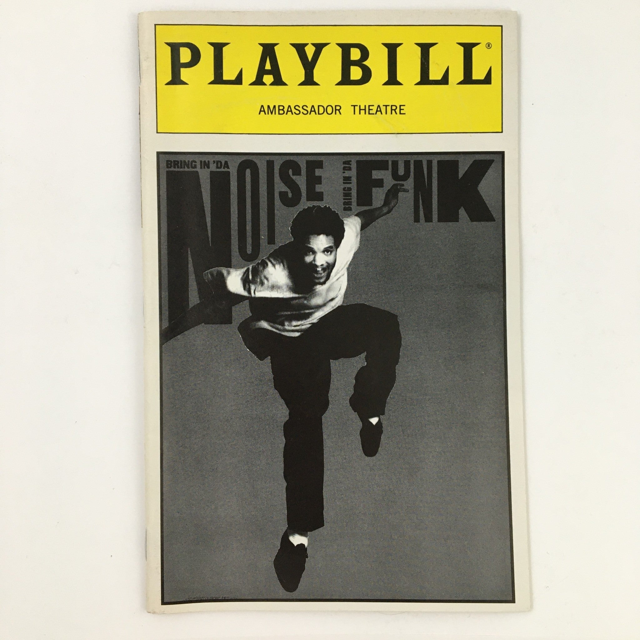 1997 Playbill Ambassador Theatre G. Wolfe Bring In 'Da Noise, Bring In 'Da Funk