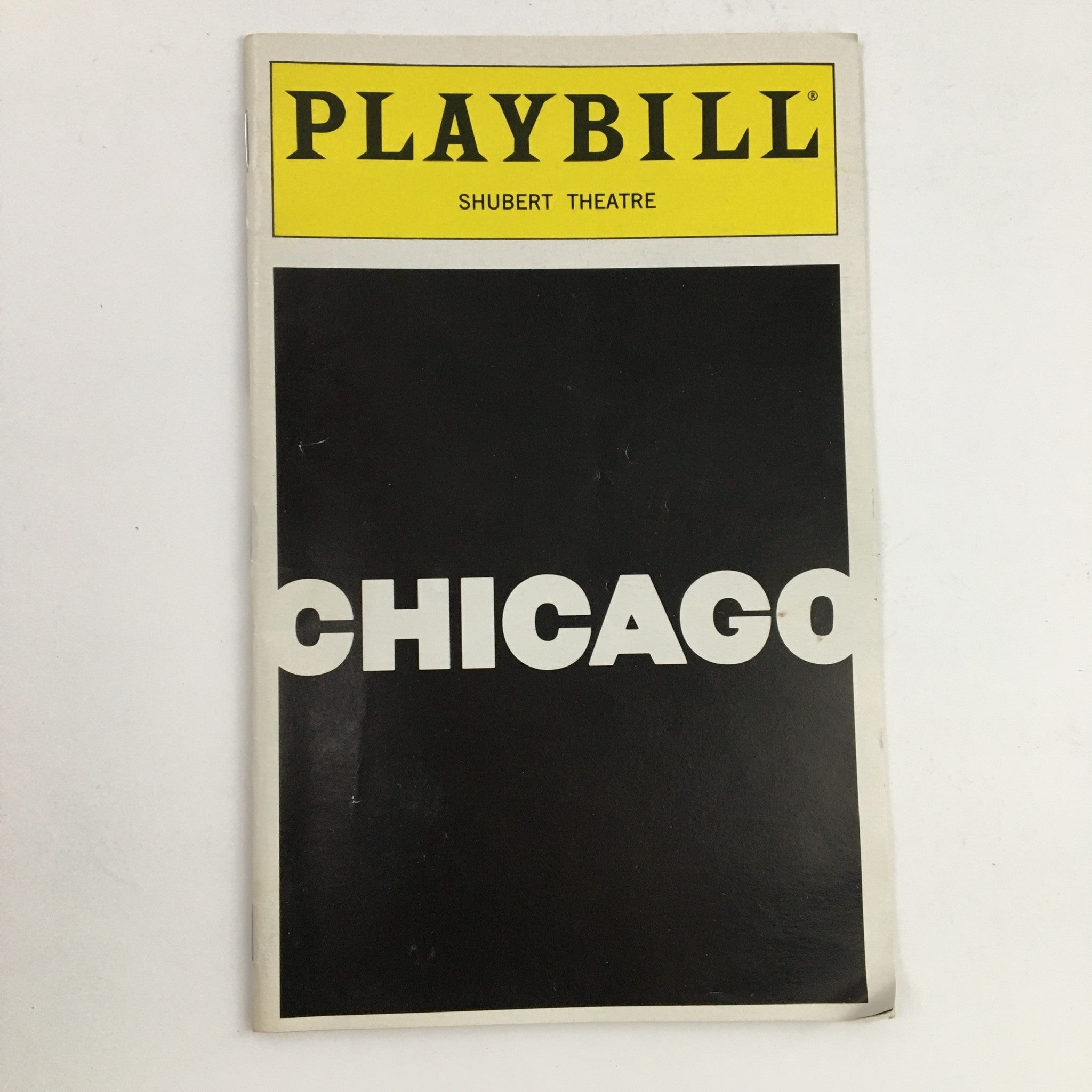 1997 Playbill Sam S. Shubert Theatre Present Joel Gray in Chicago by W. Bobbie