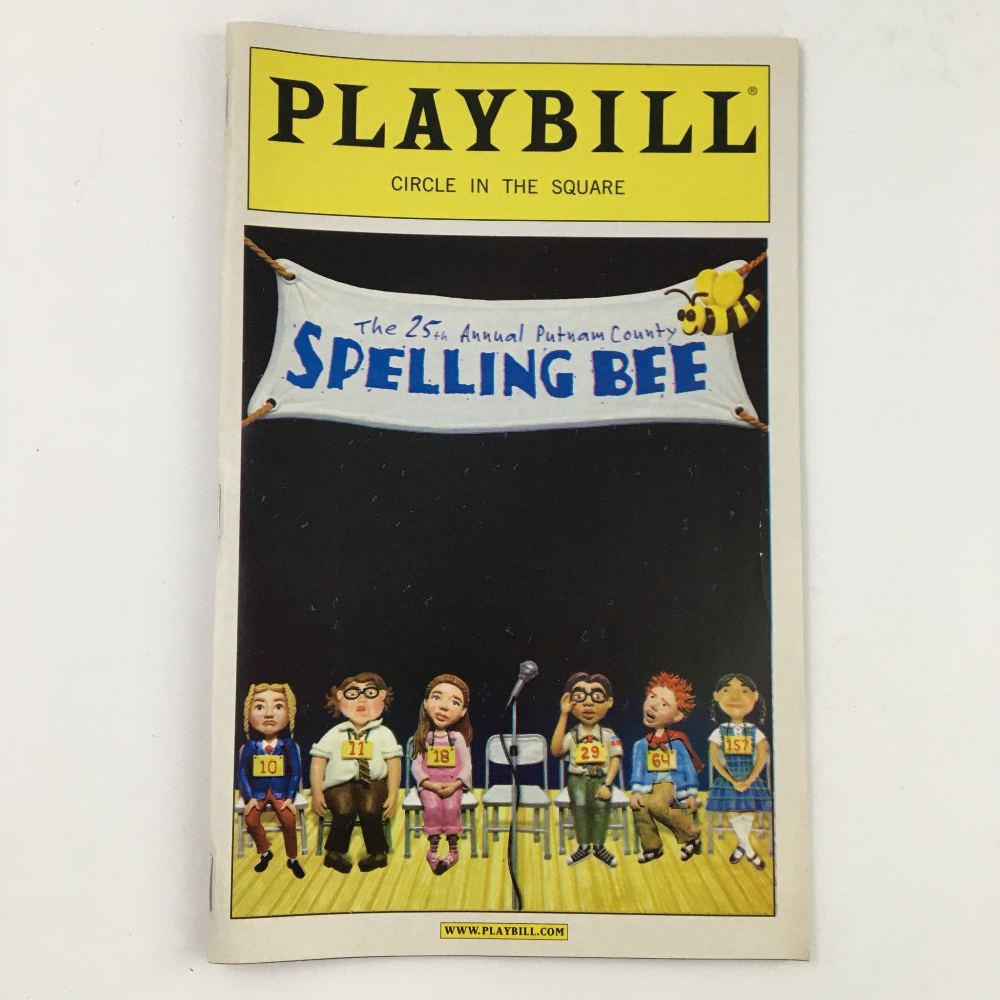 2007 Playbill Circle In The Square The 25th Annual Putnam County Spelling Bee