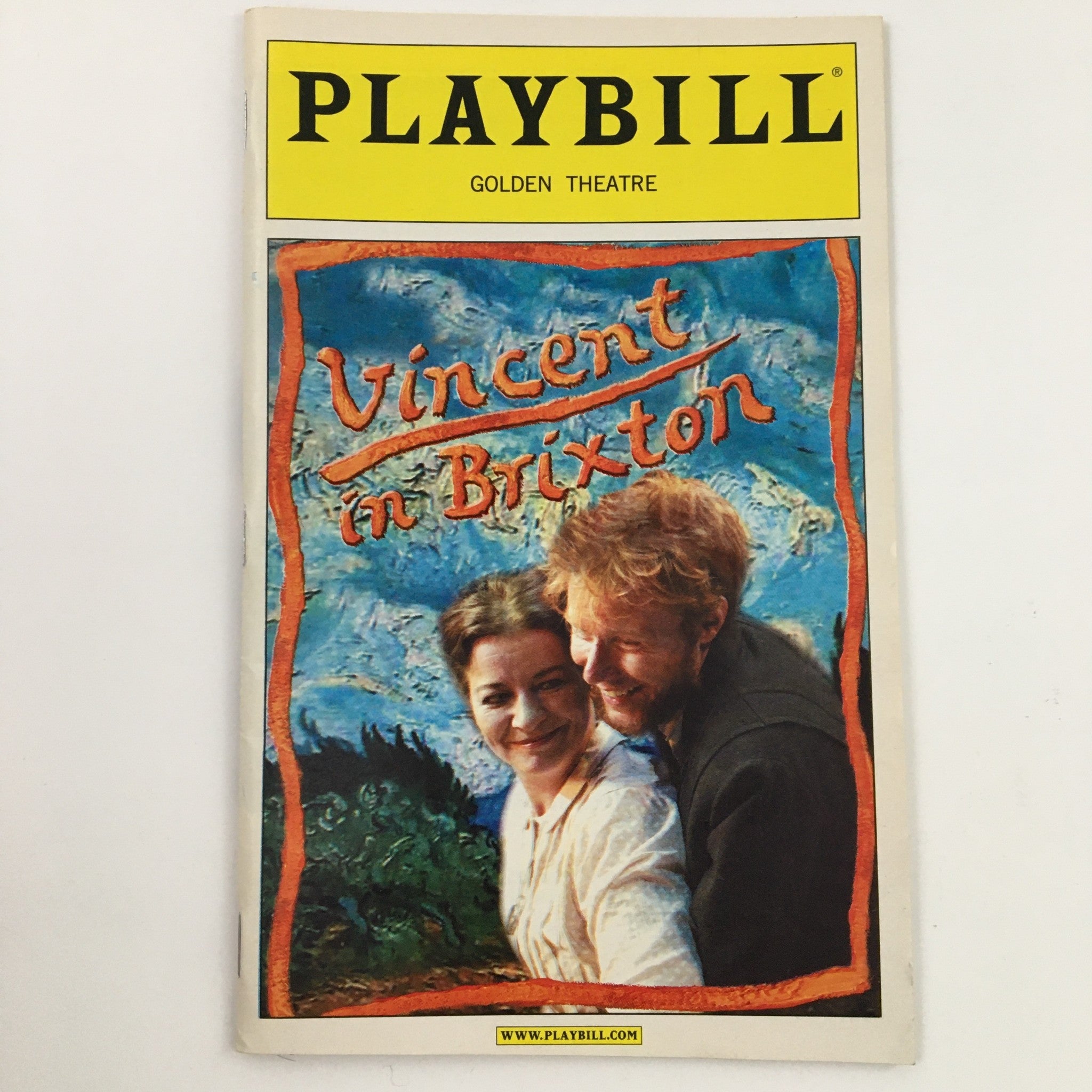 2003 Playbill Golden Theatre Andre Bishop Presents Vincent in Brixton