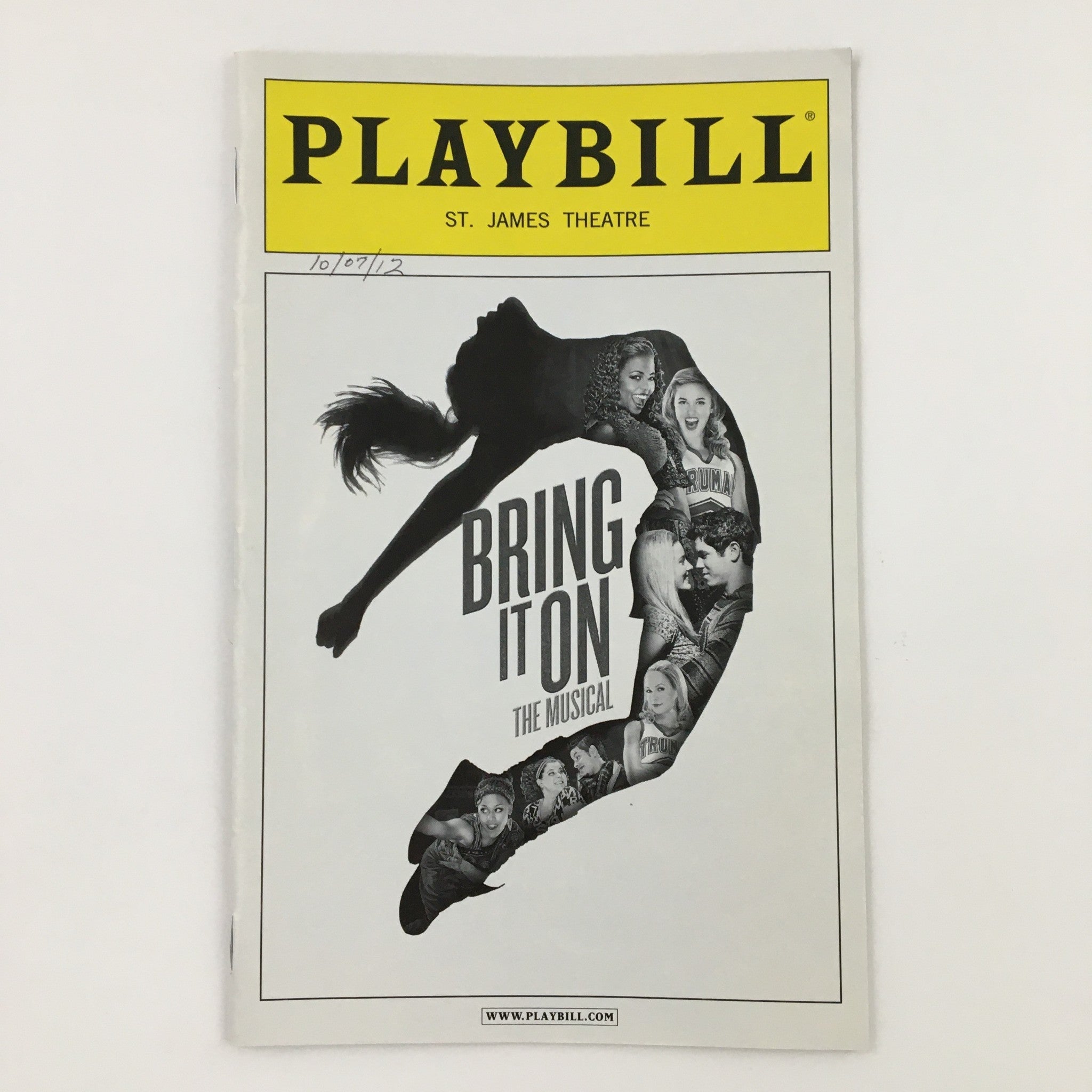 2012 Playbill St. James Theatre Present Bring It On Musical by Alex Lacamoire