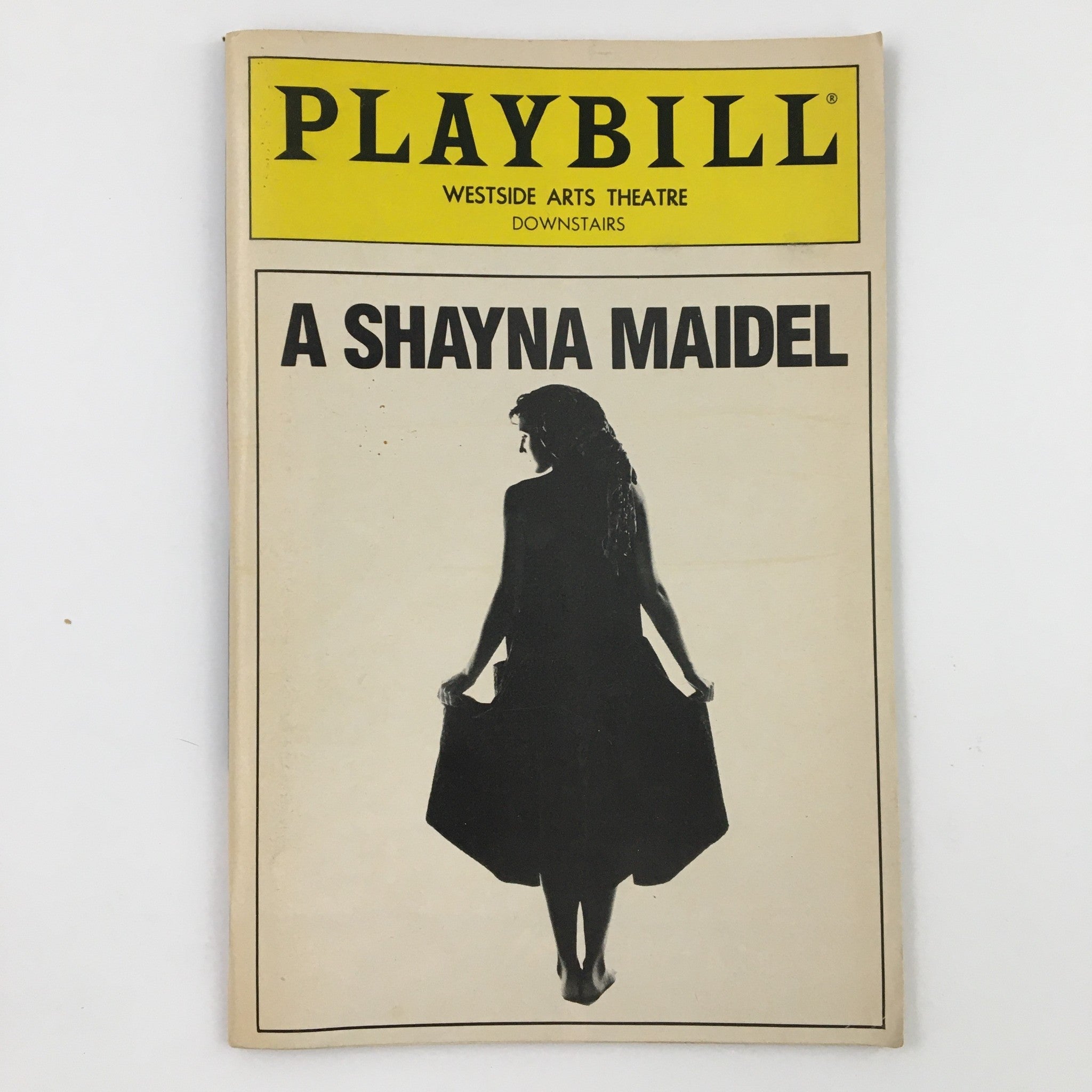 1987 Playbill Westside Arts Theatre Present Melissa Gilbert in A Shayna Maidel